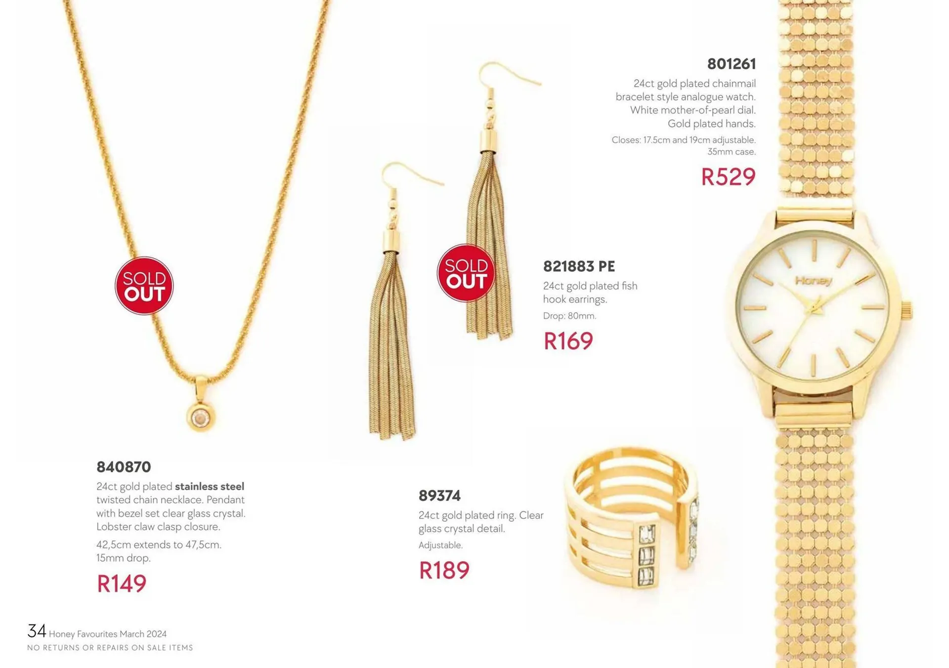 Honey Fashion Accessories catalogue from 29 March to 30 April 2024 - Catalogue Page 29