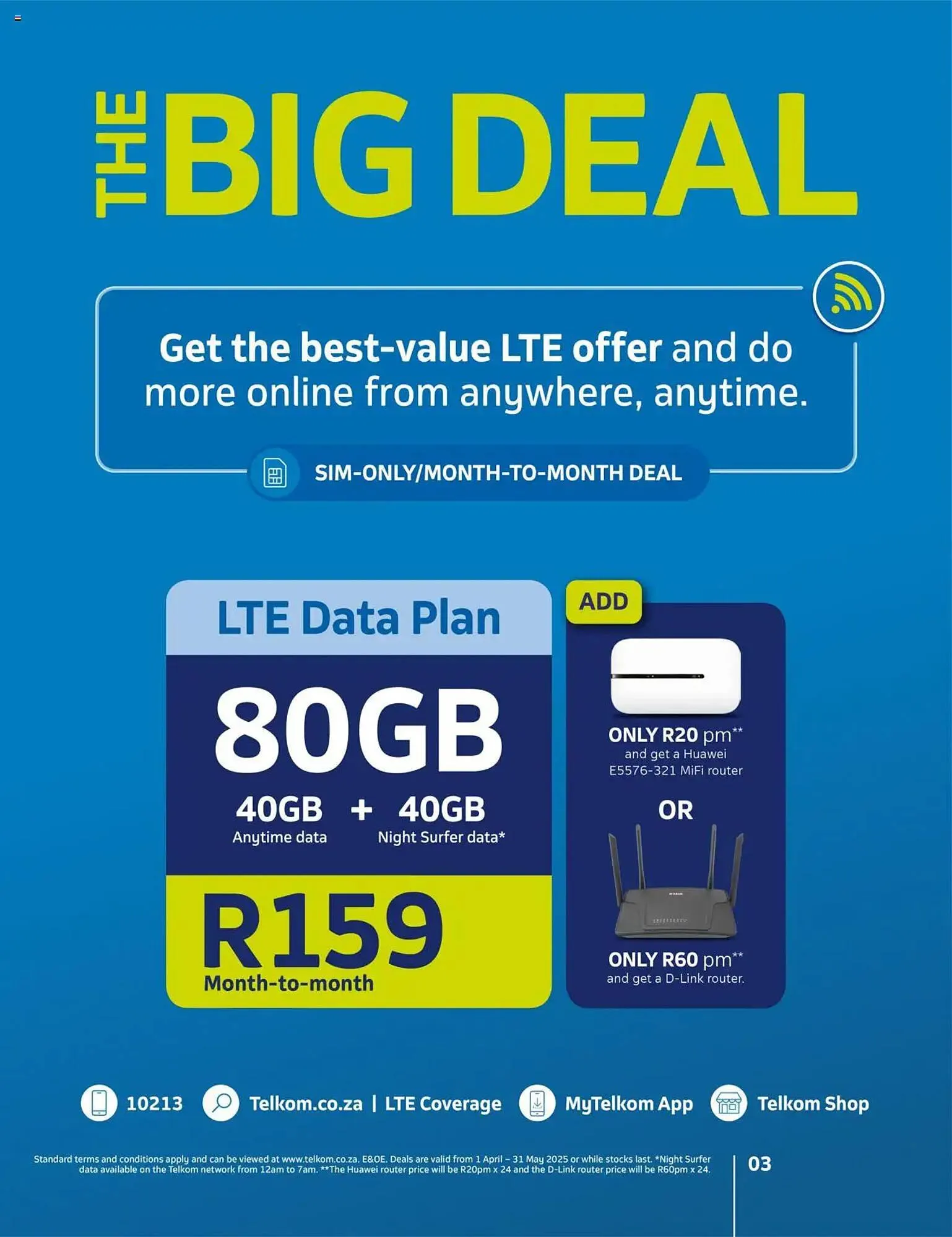 Telkom catalogue from 1 April to 31 May 2025 - Catalogue Page 3