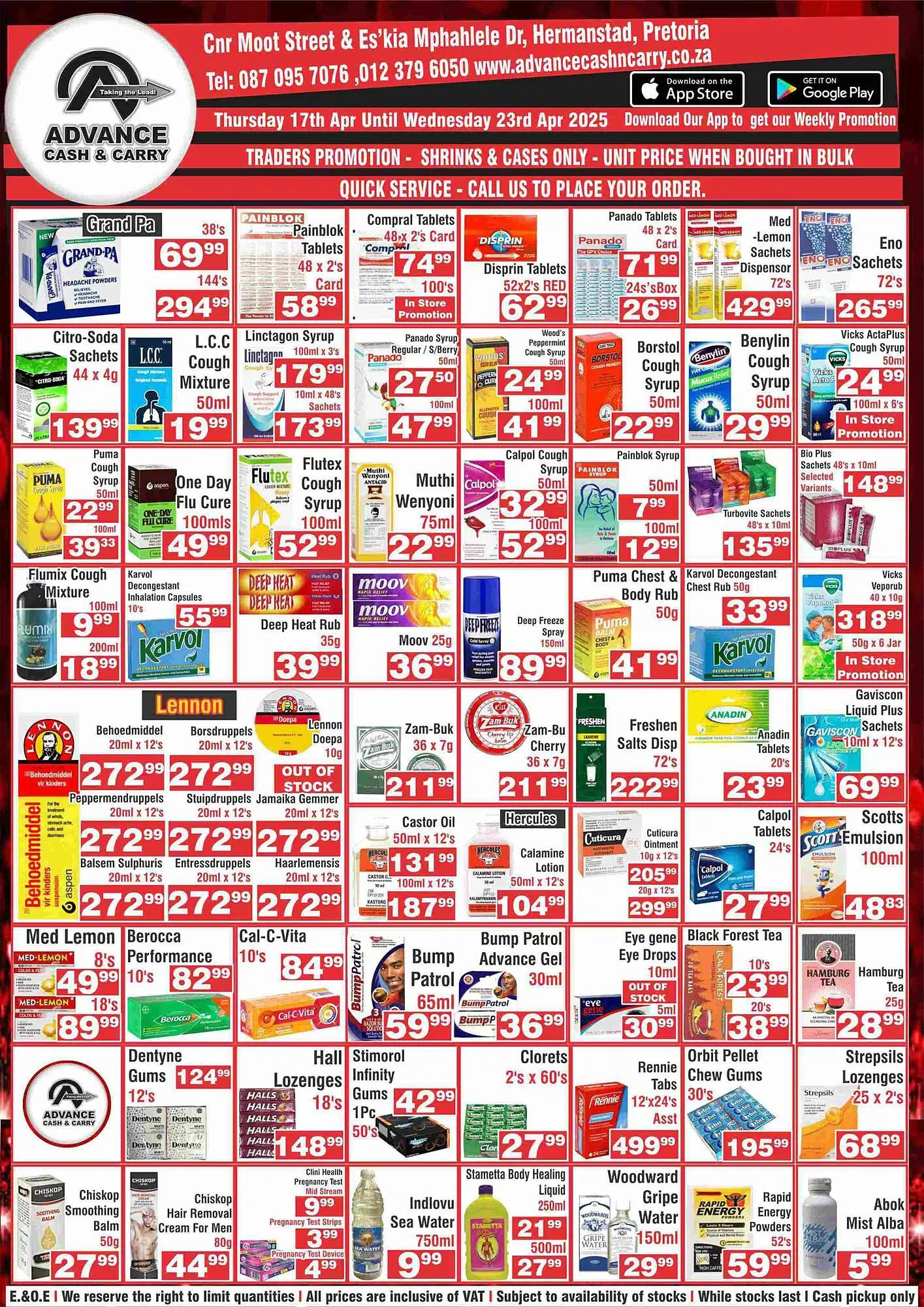 Advance Cash n Carry catalogue from 16 April to 23 April 2025 - Catalogue Page 12