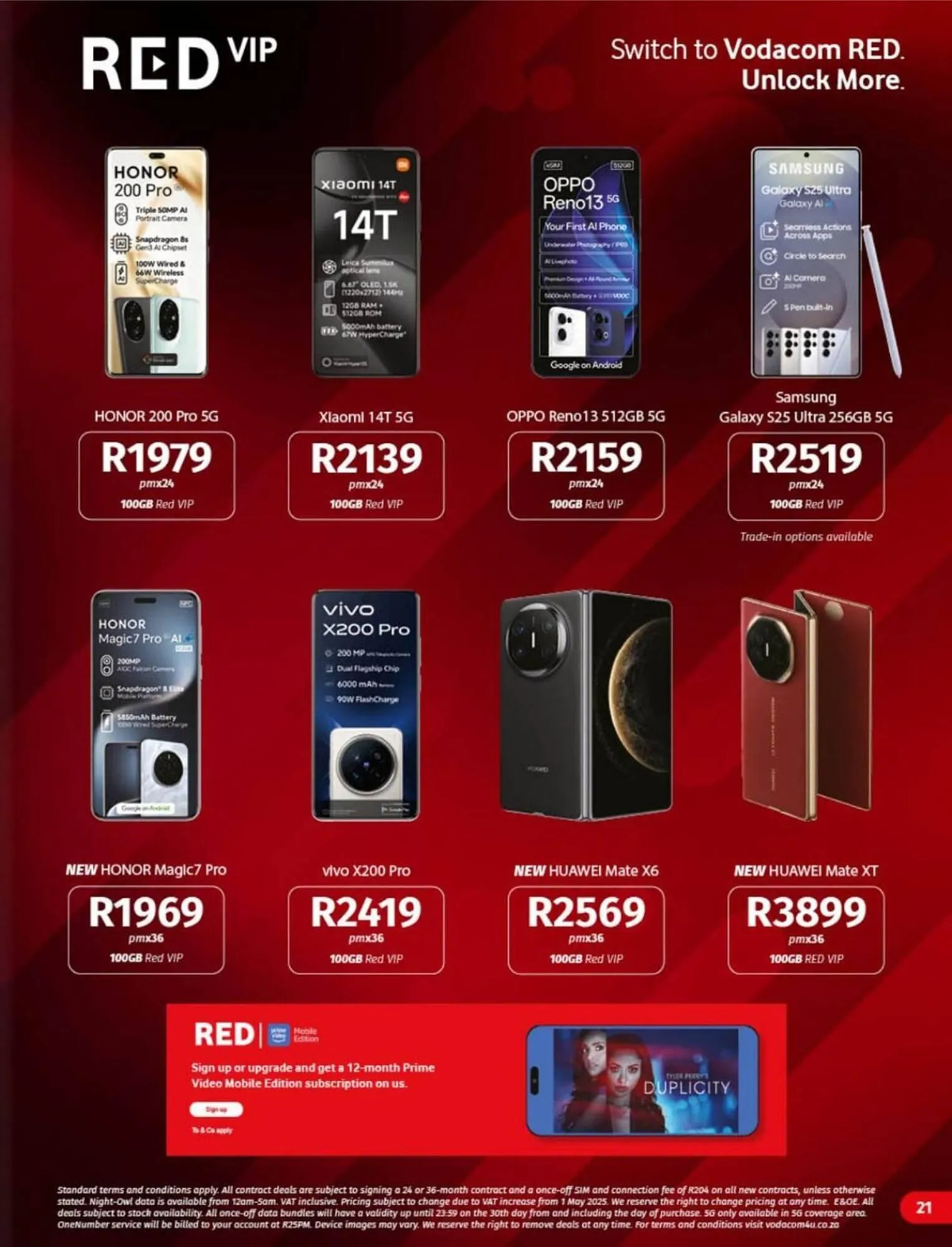 Vodacom catalogue from 4 April to 10 April 2025 - Catalogue Page 21