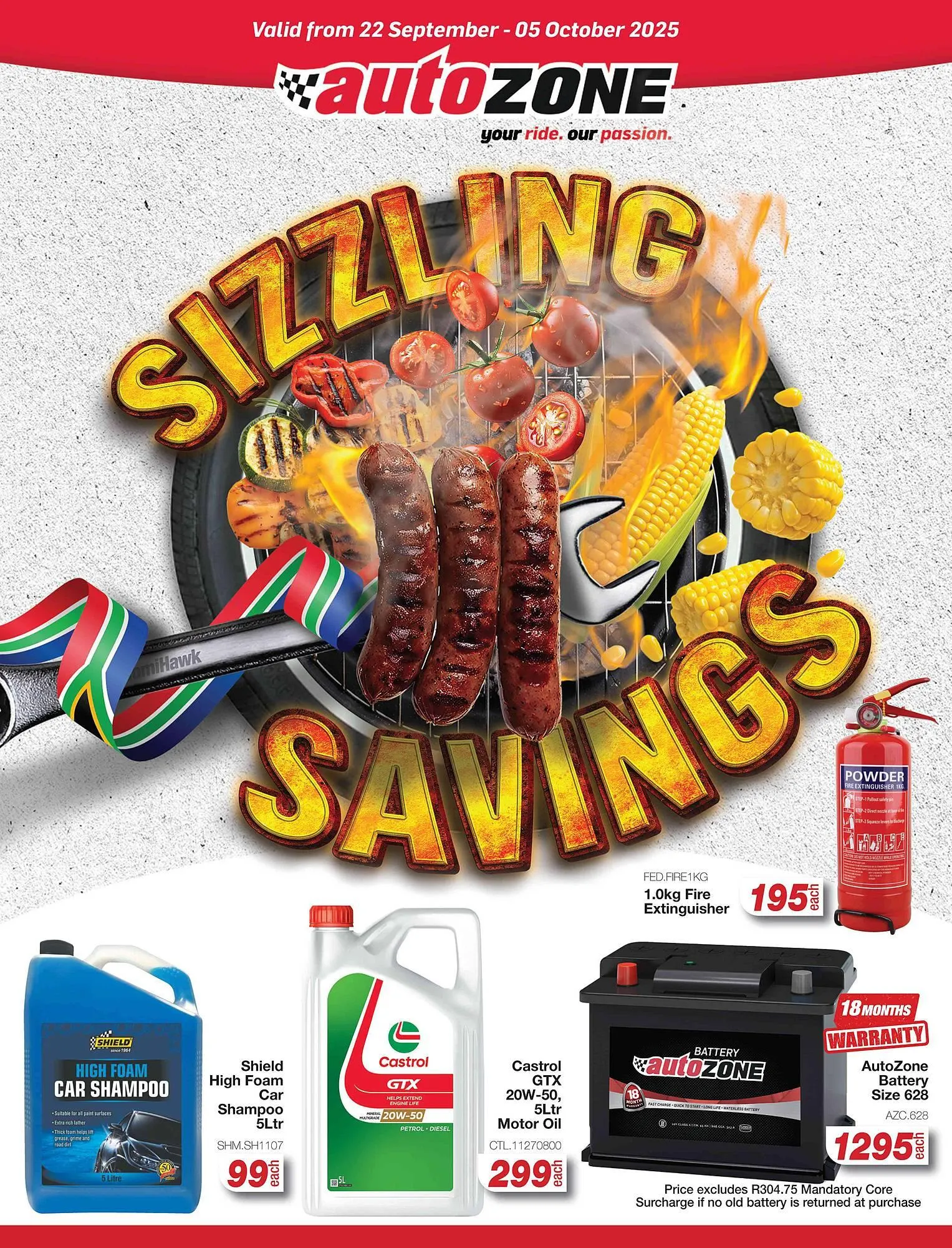 AutoZone catalogue from 22 September to 5 October 2025 - Catalogue Page 1