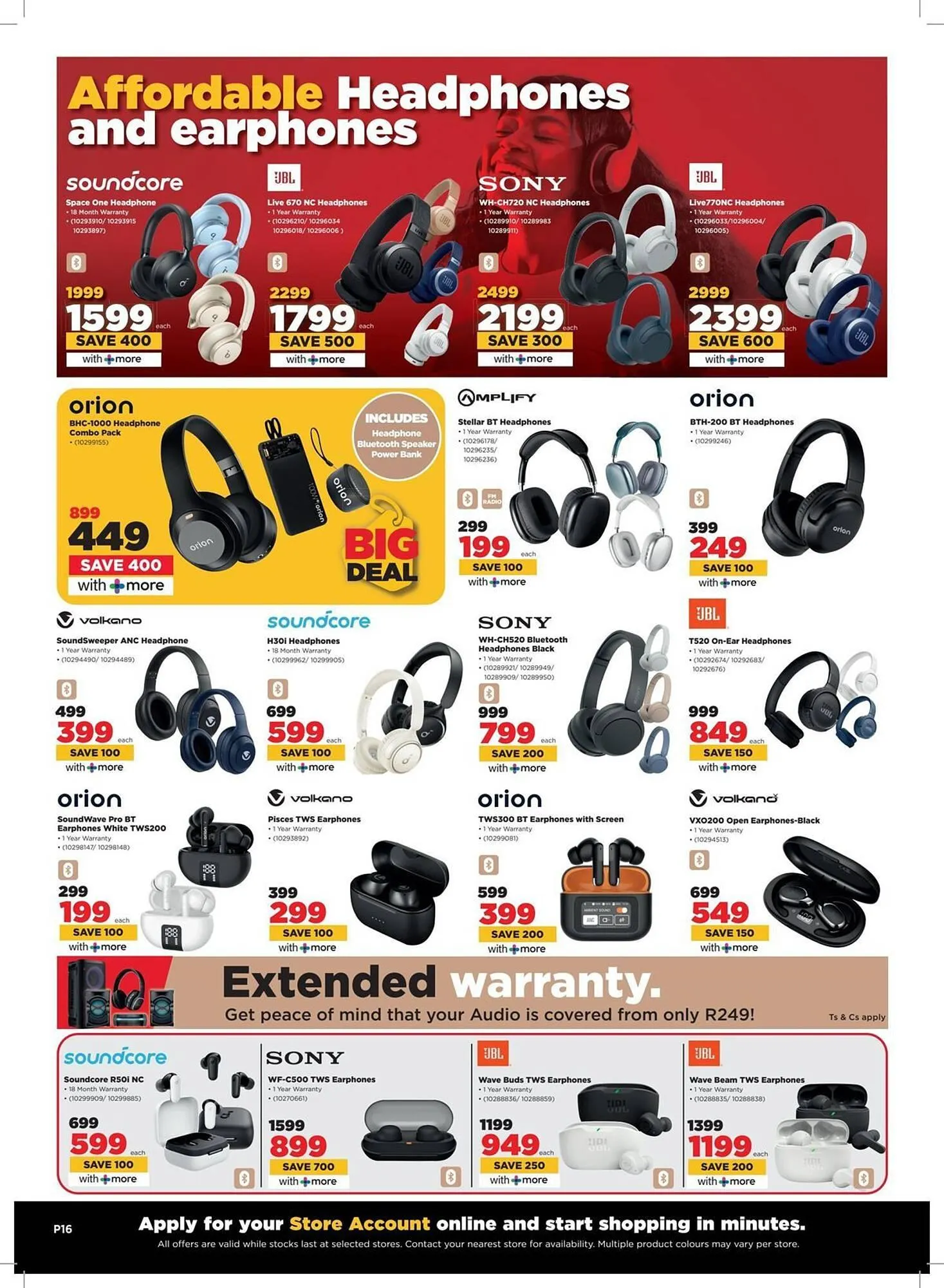 HiFi Corp catalogue from 1 April to 27 April 2025 - Catalogue Page 16