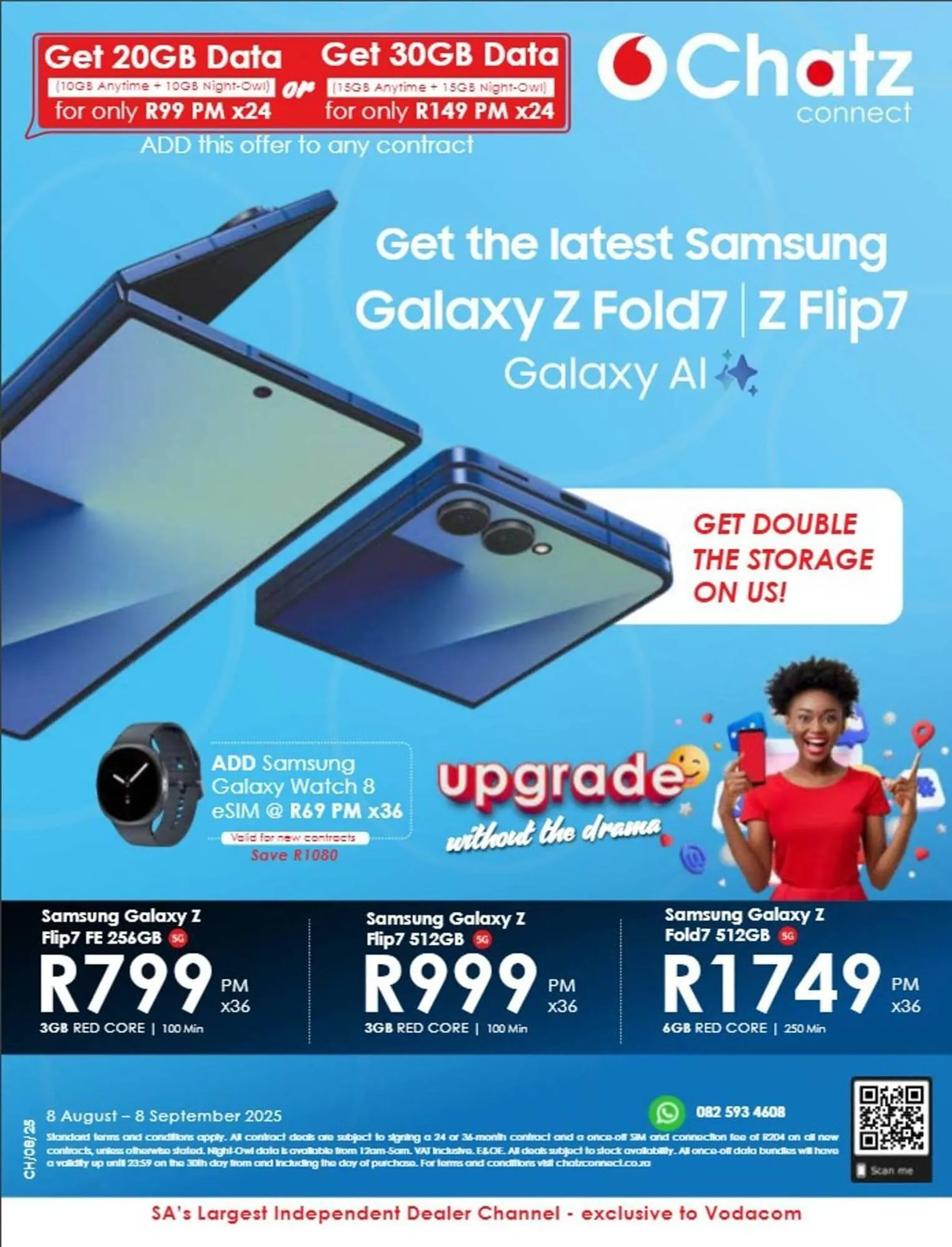 Chatz Connect catalogue from 8 August to 8 September 2025 - Catalogue Page 1