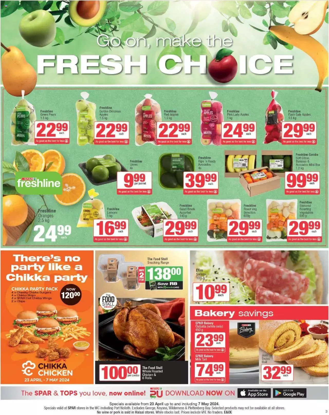 Spar Western Cape - Store specials from 23 April to 7 May 2024 - Catalogue Page 3