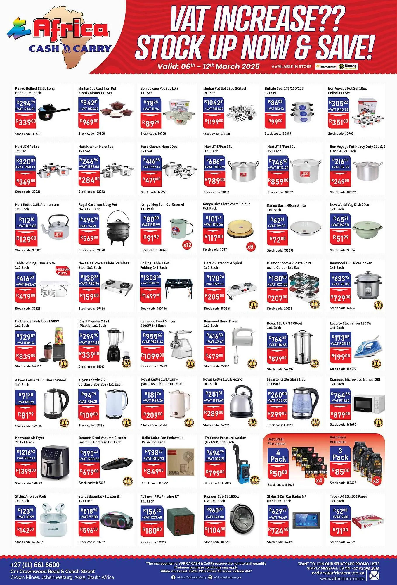 Africa Cash and Carry catalogue from 6 March to 12 March 2025 - Catalogue Page 8