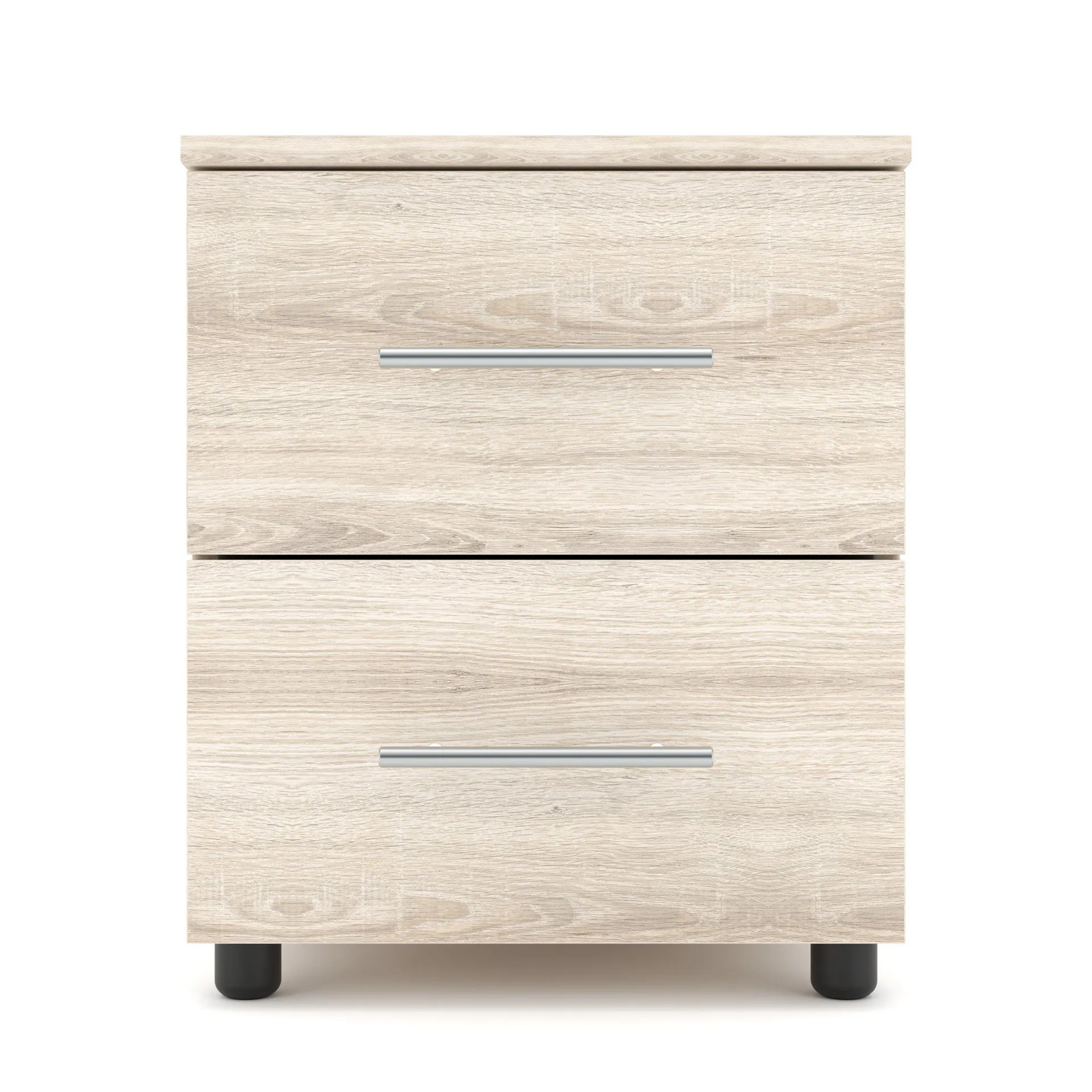 BAM! Oslo Two Drawer Bedside Table - Esperanza Oak