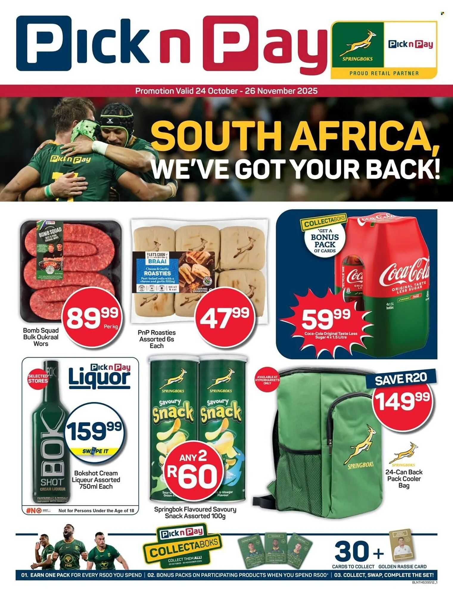 Pick n Pay catalogue from 24 October to 26 November 2025 - Catalogue Page 1