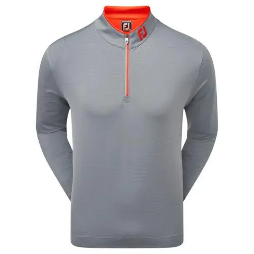 FootJoy Lightweight MSTRP 1/2 Zip Windbreaker – Grey 87968