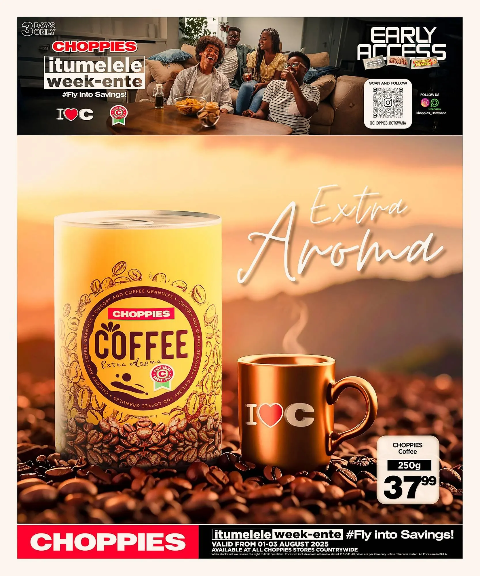 Choppies catalogue from 1 August to 3 August 2025 - Catalogue Page 3