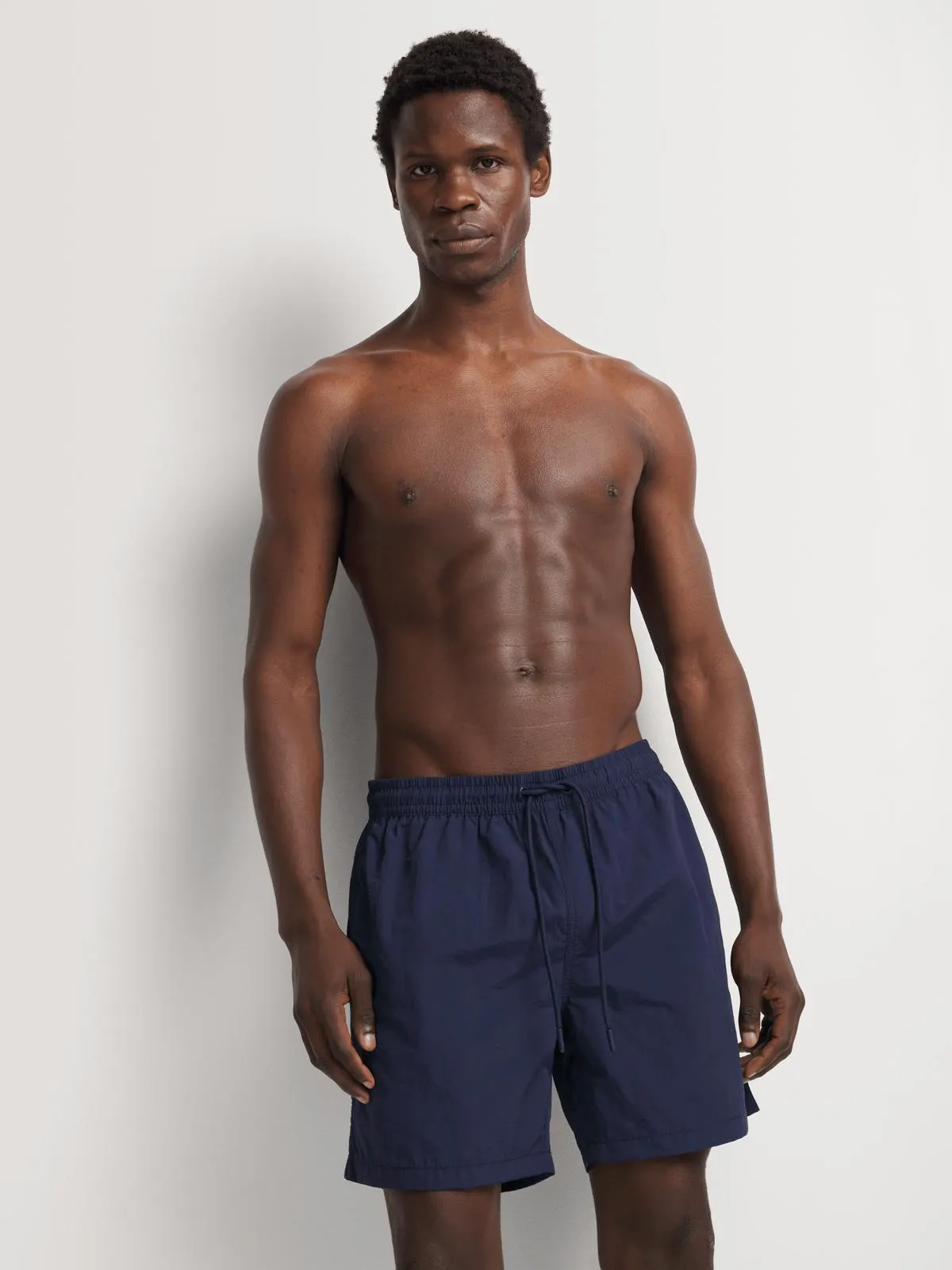 Markham Plain Navy Swimshort