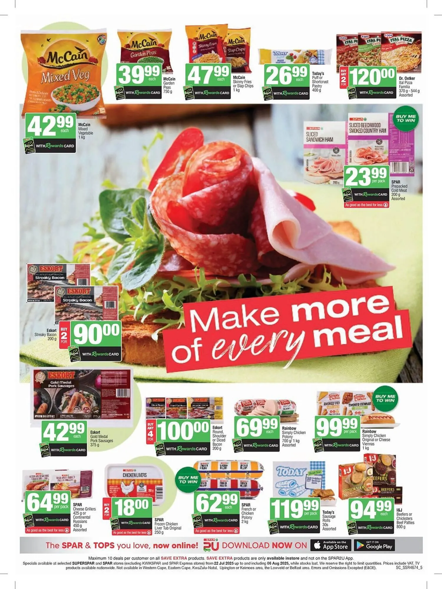 KwikSpar catalogue from 24 July to 6 August 2025 - Catalogue Page 5