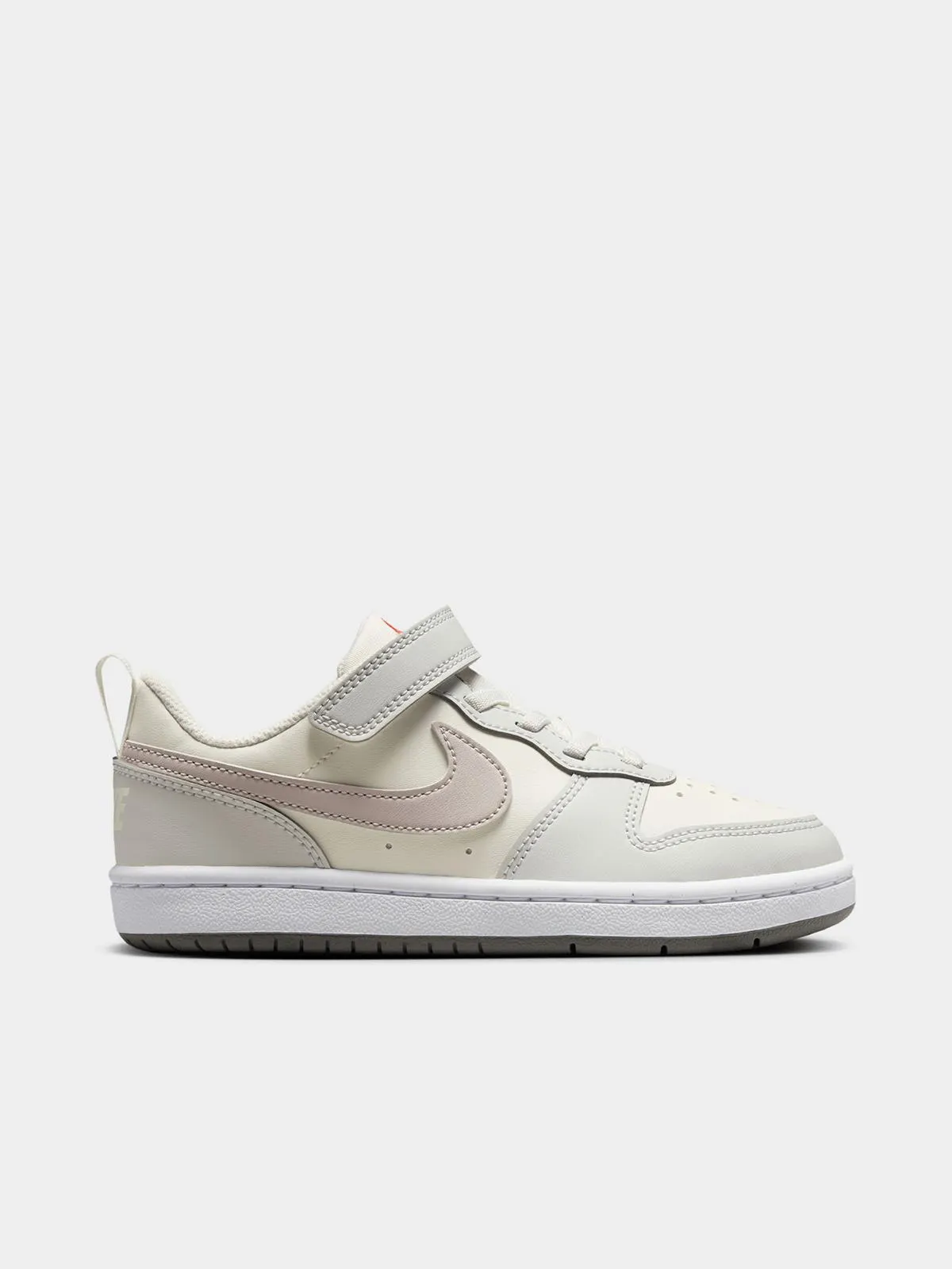 Nike Junior Pre-School Court Borough Recraft Cream/Grey Sneakers