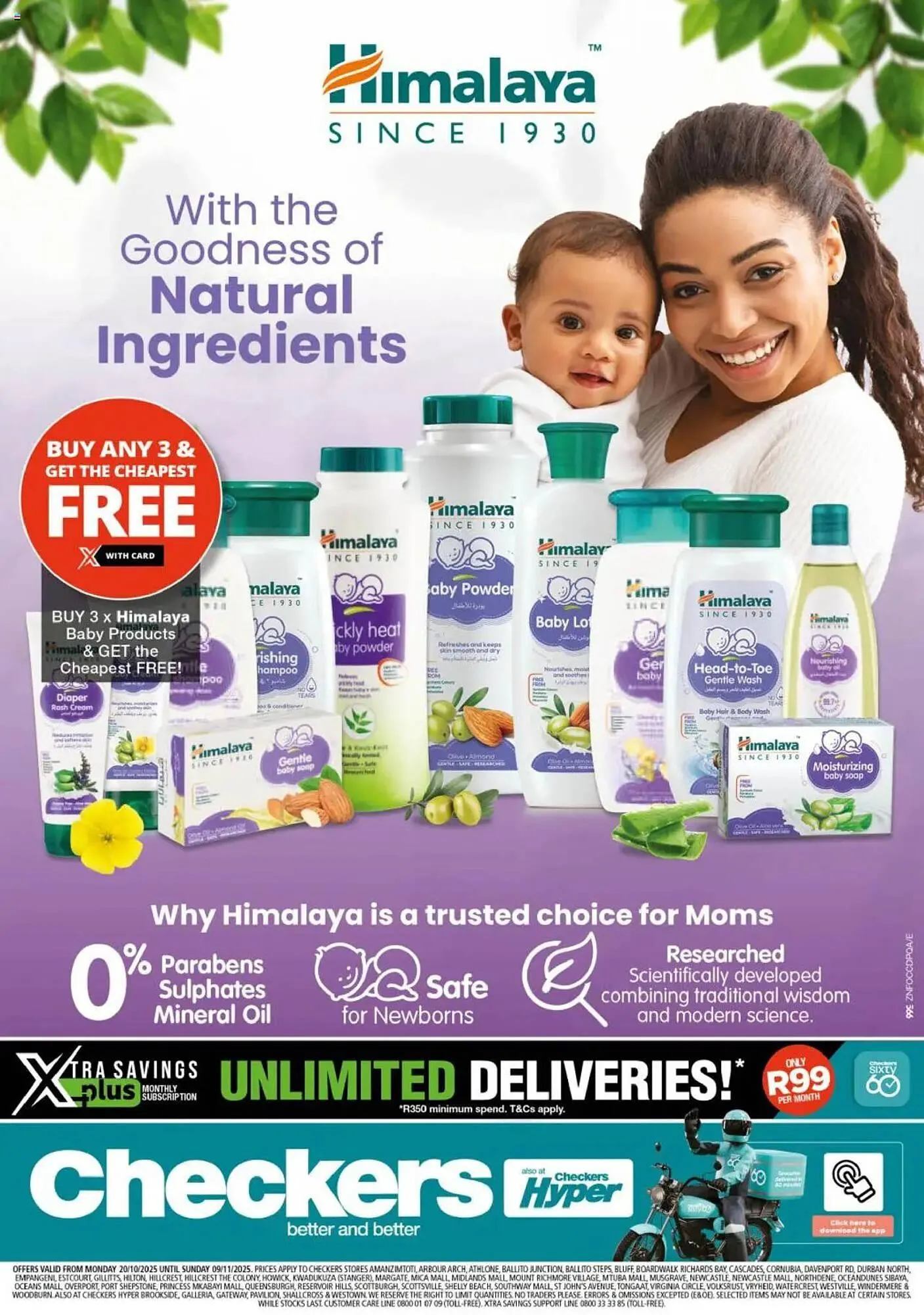 Checkers catalogue from 20 October to 9 November 2025 - Catalogue Page 1