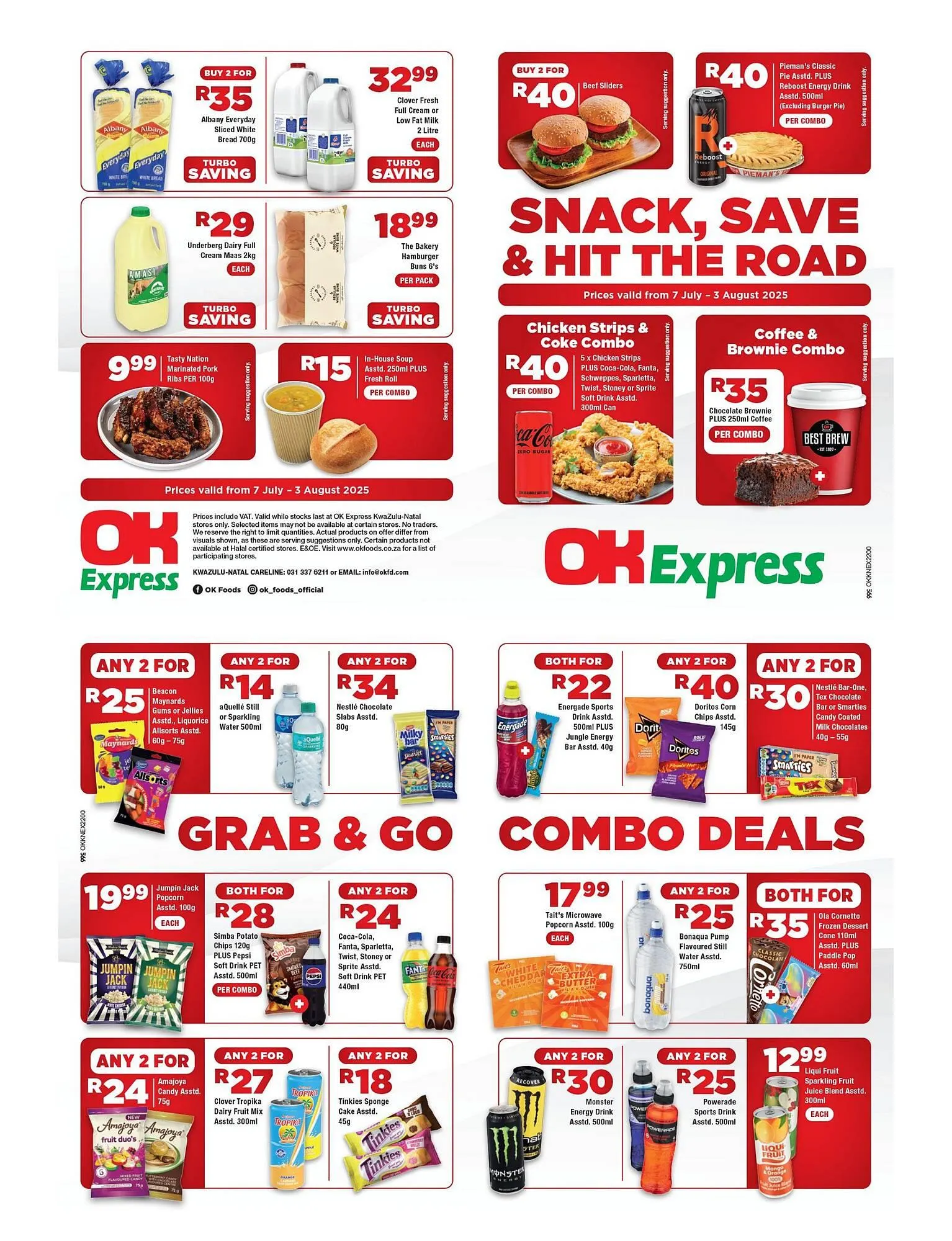 OK Foods catalogue from 7 July to 3 August 2025 - Catalogue Page 1
