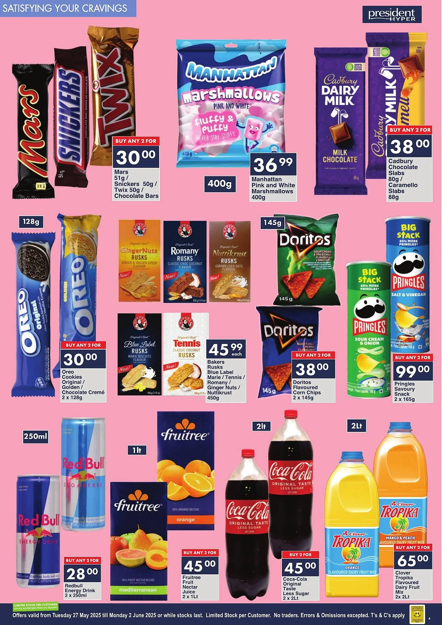 President Hyper catalogue from 27 May to 2 June 2025 - Catalogue Page 4