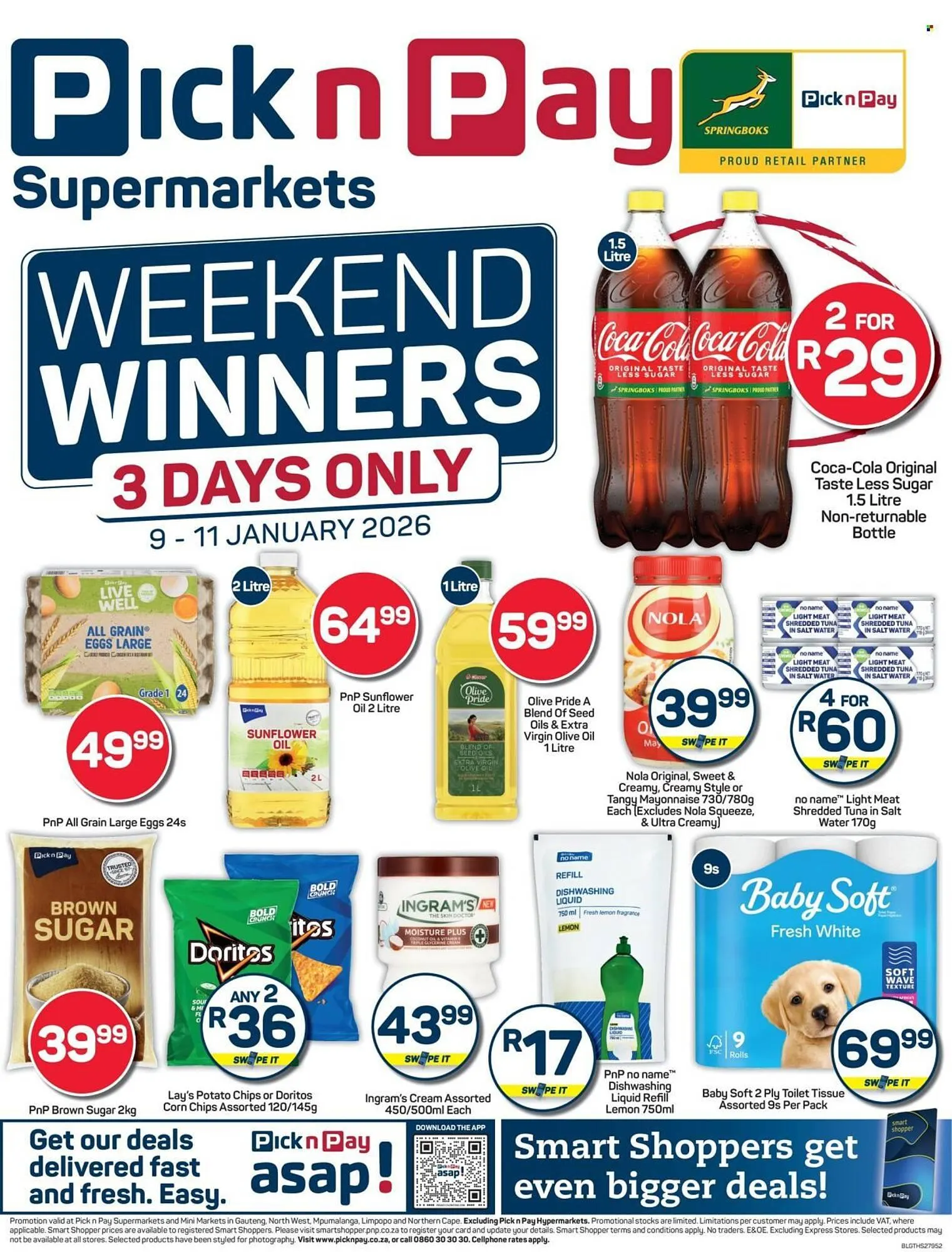 Pick n Pay catalogue from 9 January to 11 January 2026 - Catalogue Page 1