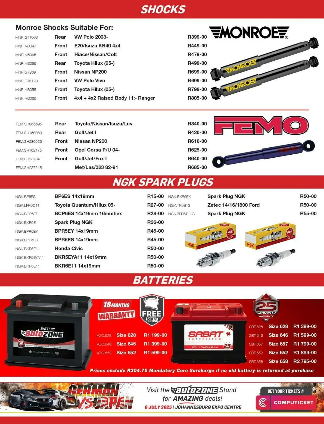 AutoZone Current catalogue from 24 June to 8 July 2025 - Catalogue Page 5