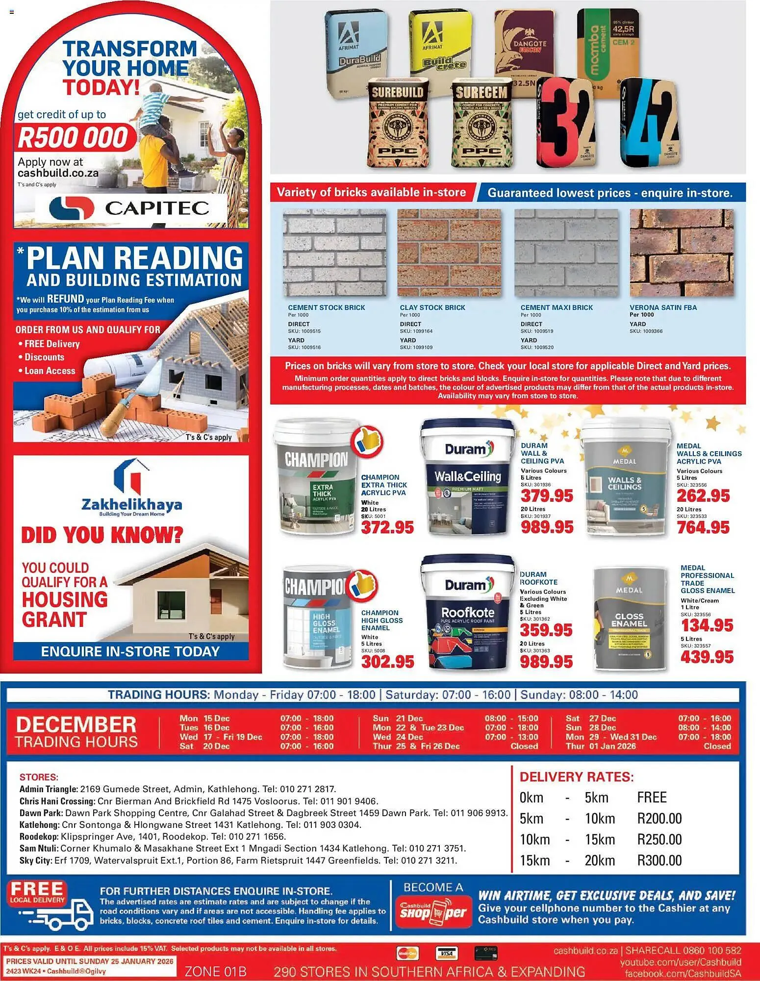 Cashbuild catalogue from 7 December to 25 January 2026 - Catalogue Page 4