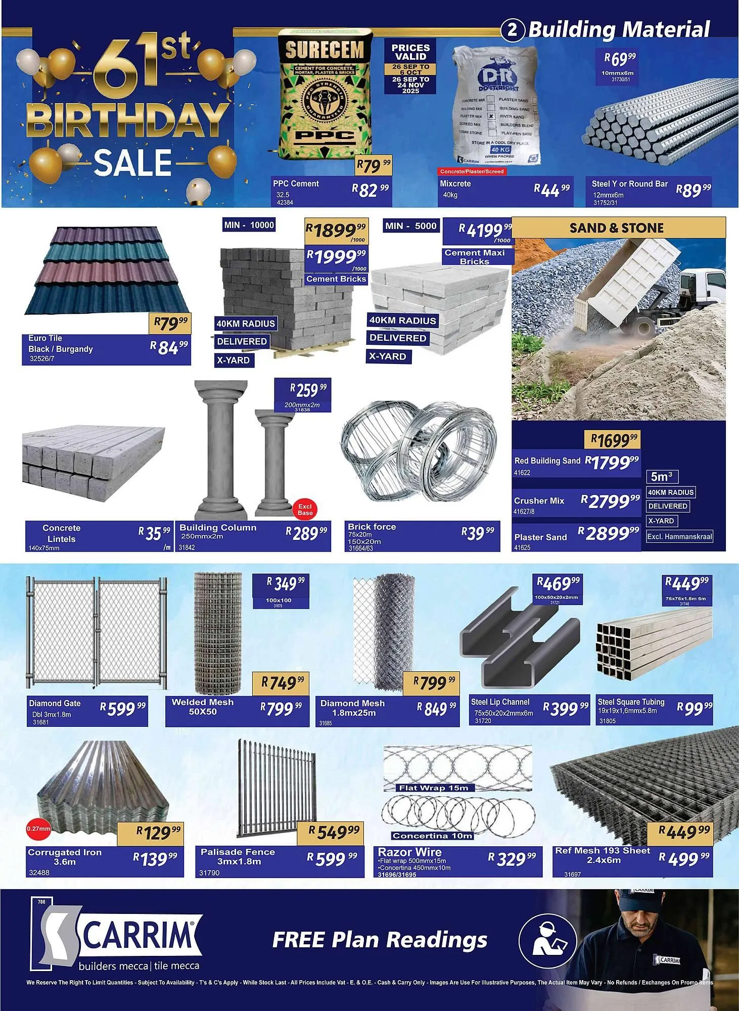 K Carrim catalogue from 26 September to 6 October 2025 - Catalogue Page 1