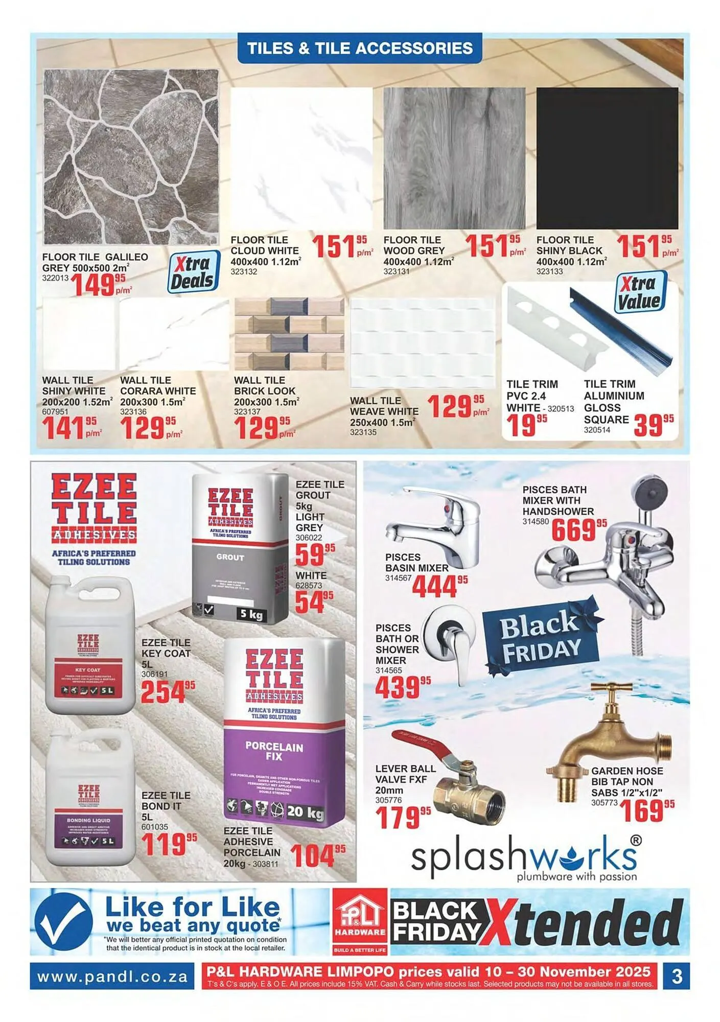 Cashbuild catalogue from 10 November to 30 November 2025 - Catalogue Page 3