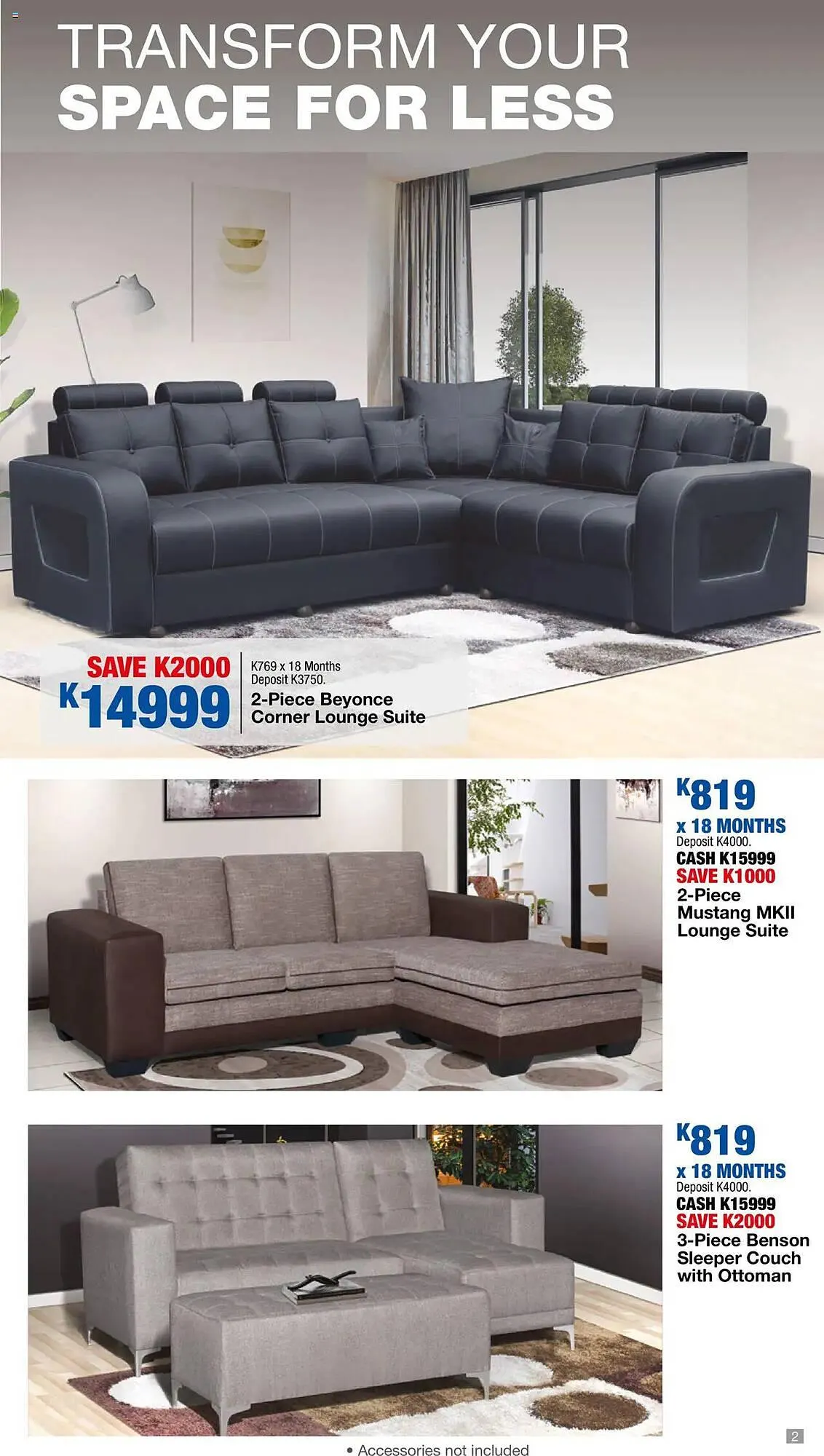OK Furniture catalogue from 3 February to 16 February 2025 - Catalogue Page 2