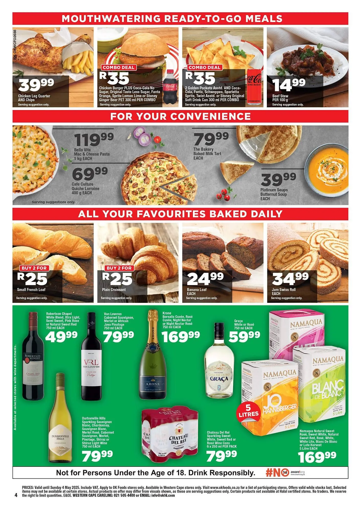 OK Foods catalogue from 23 April to 4 May 2025 - Catalogue Page 4