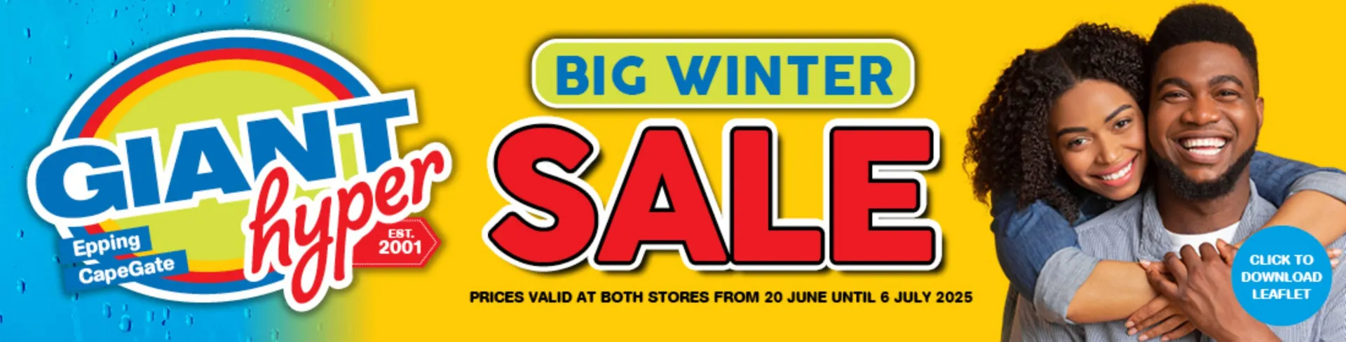 Giant Hyper catalogue from 20 June to 6 July 2025 - Catalogue Page 1