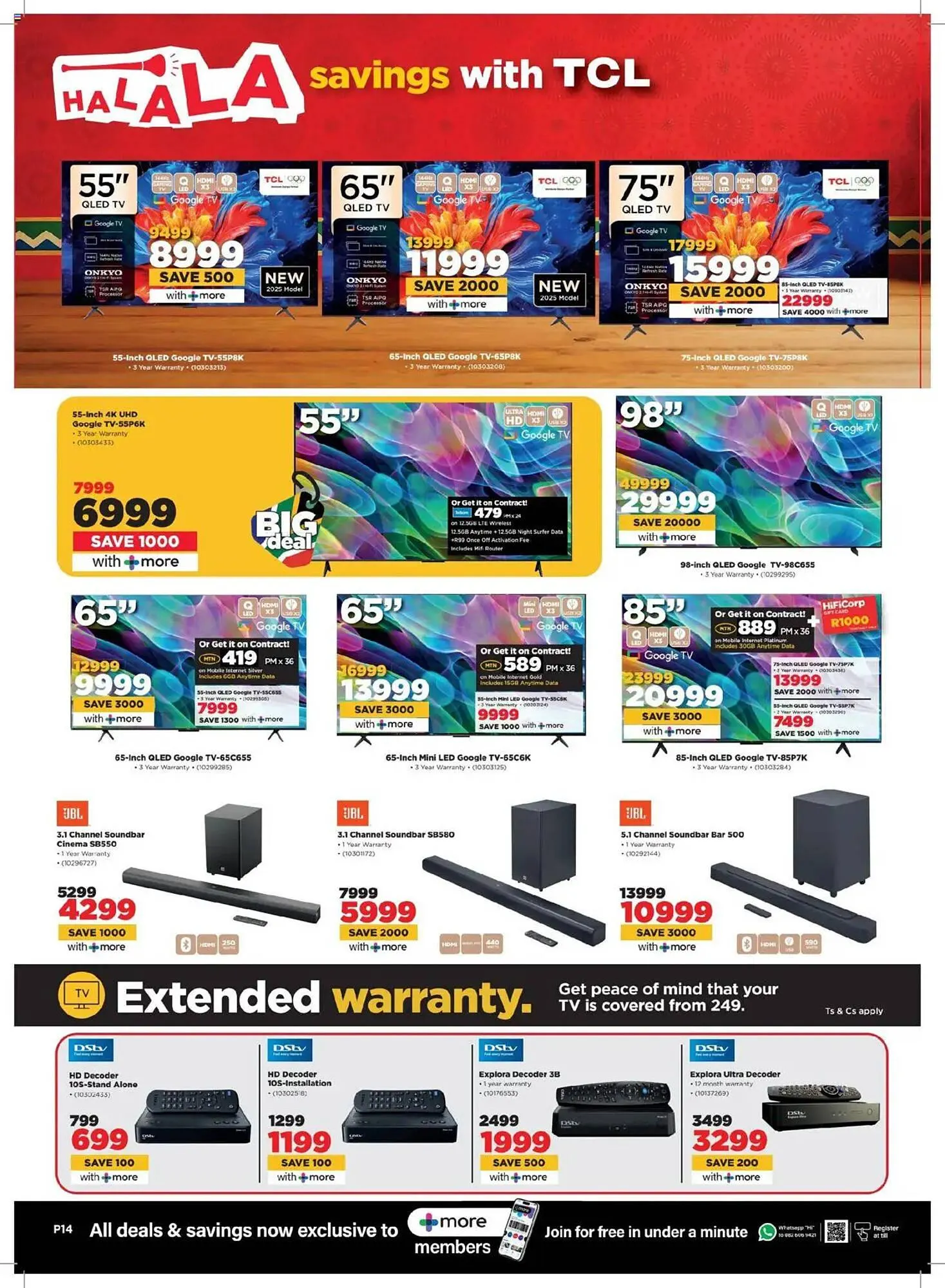 HiFi Corp catalogue from 3 September to 24 September 2025 - Catalogue Page 14