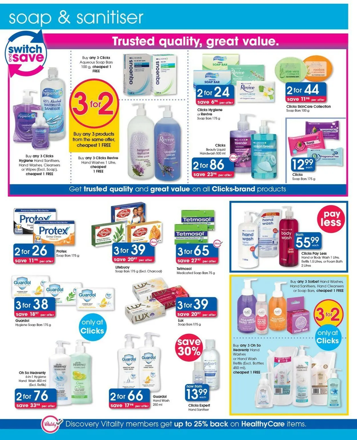 Clicks Current catalogue from 1 July to 15 July 2025 - Catalogue Page 22