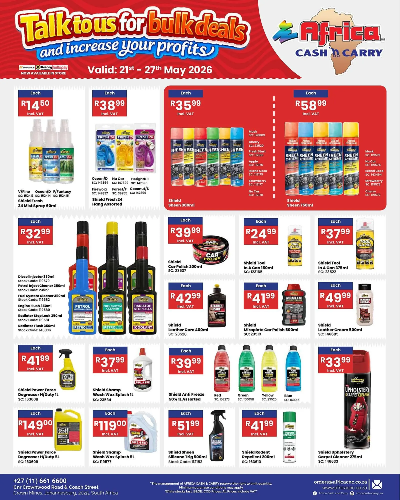 Africa Cash and Carry catalogue from 21 May to 27 May 2026 - Catalogue Page 43
