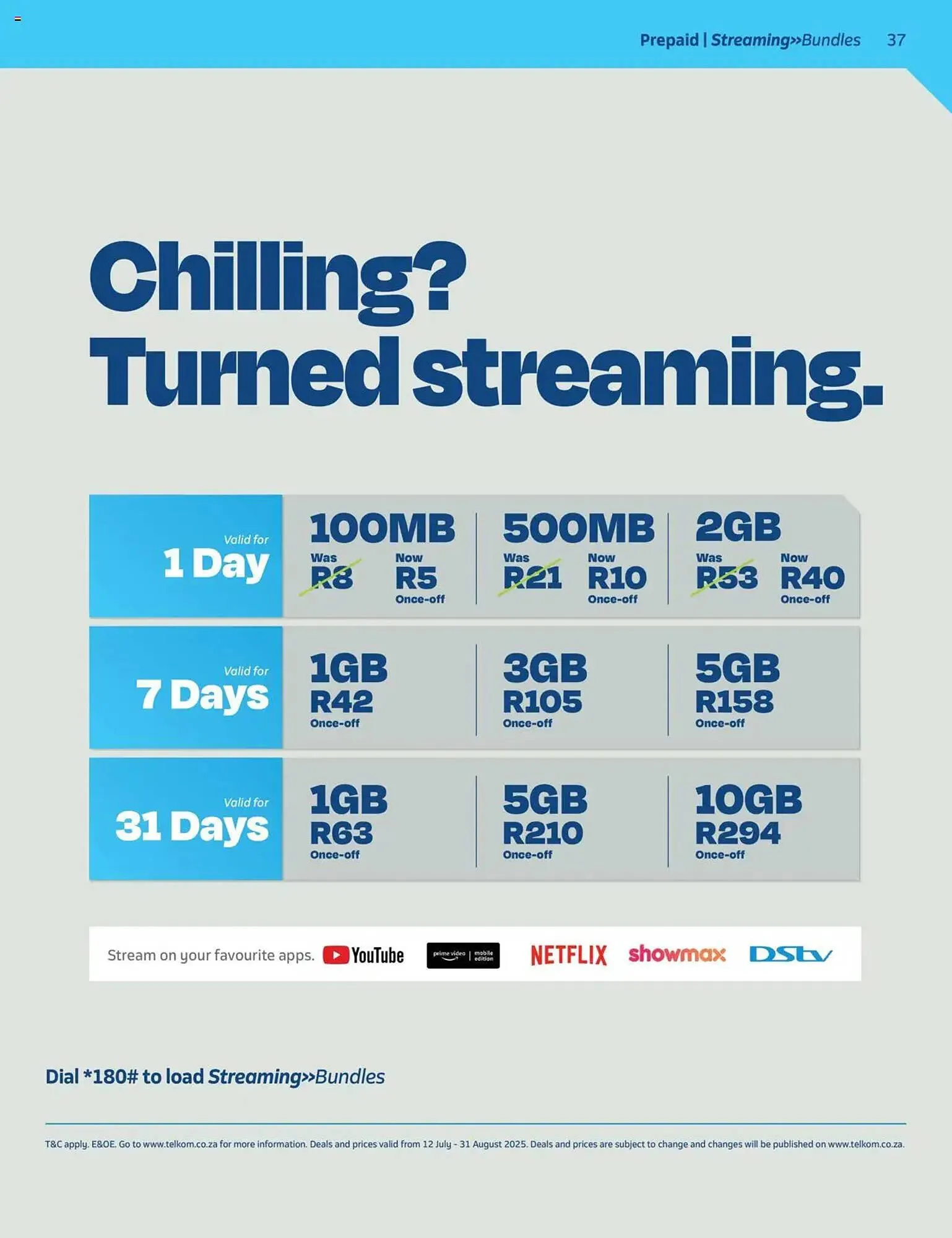 Telkom catalogue from 12 July to 31 August 2025 - Catalogue Page 35