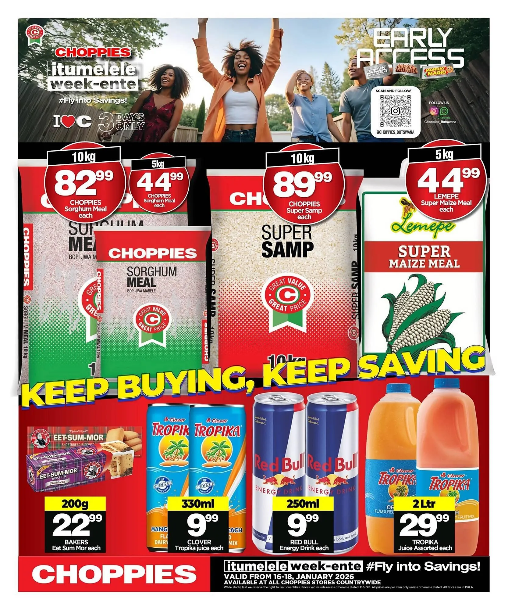 Choppies catalogue from 16 January to 18 January 2026 - Catalogue Page 4