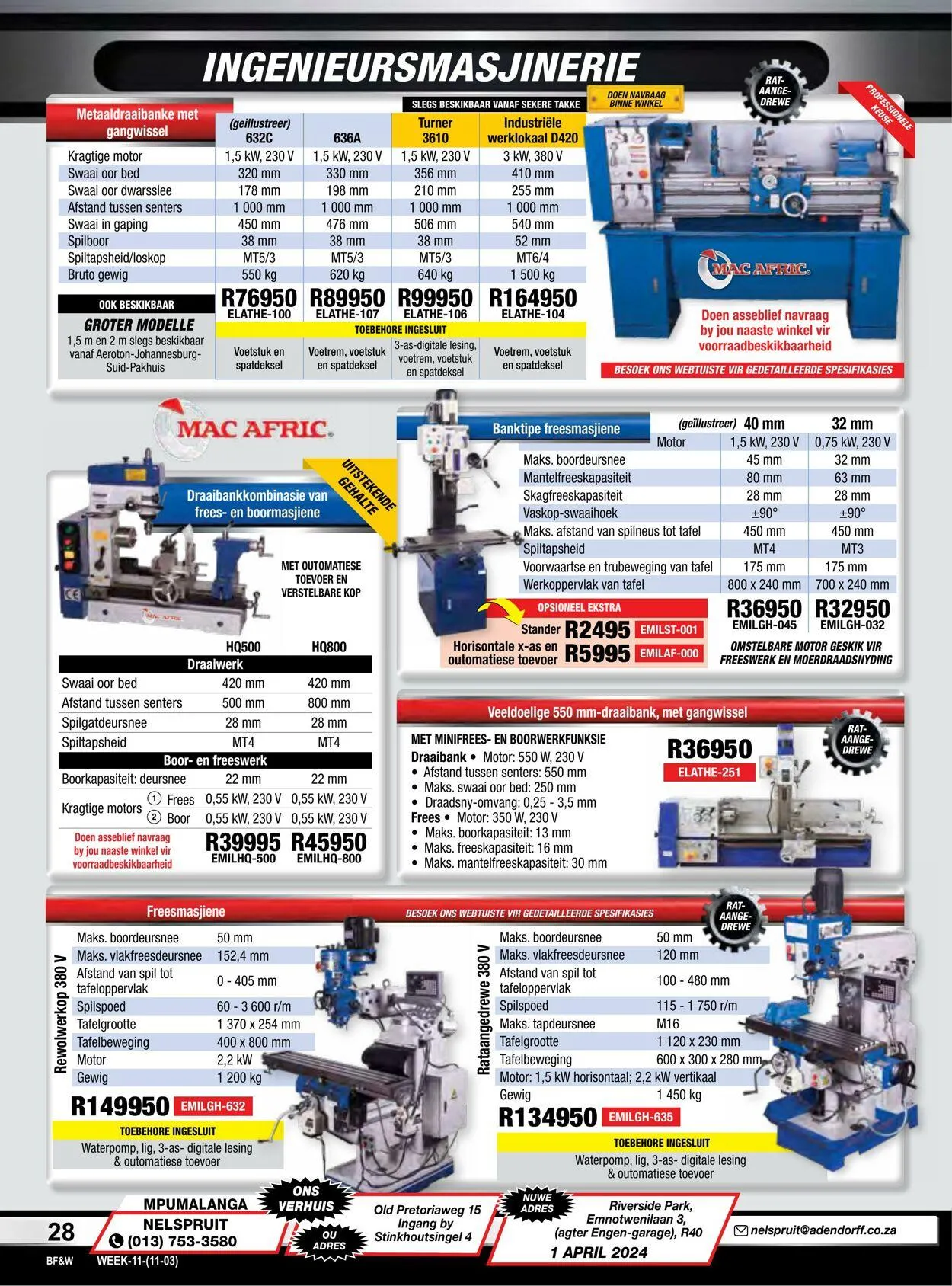 Adendorff Machinery Mart Current catalogue from 2 May to 16 May 2024 - Catalogue Page 30