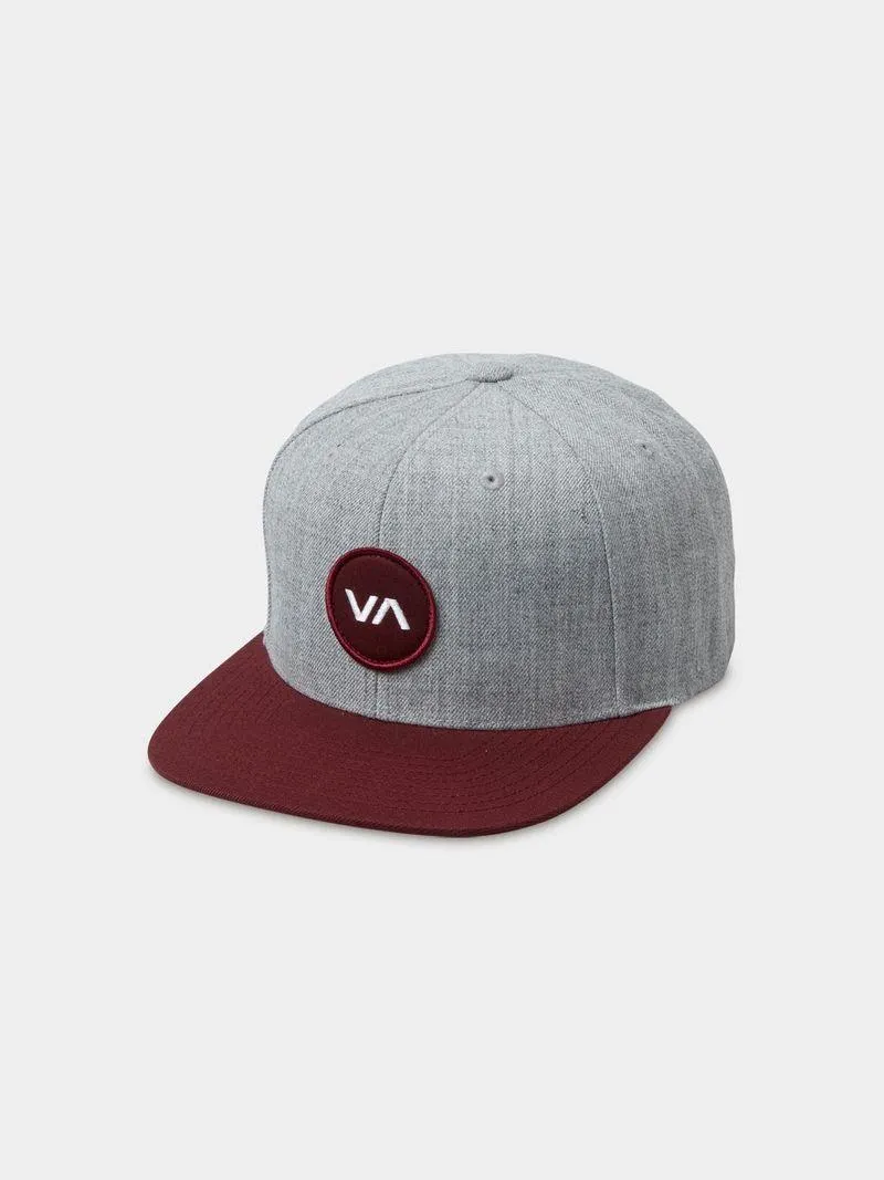 Boy's RVCA VA Grey Patch Snapback Cap
