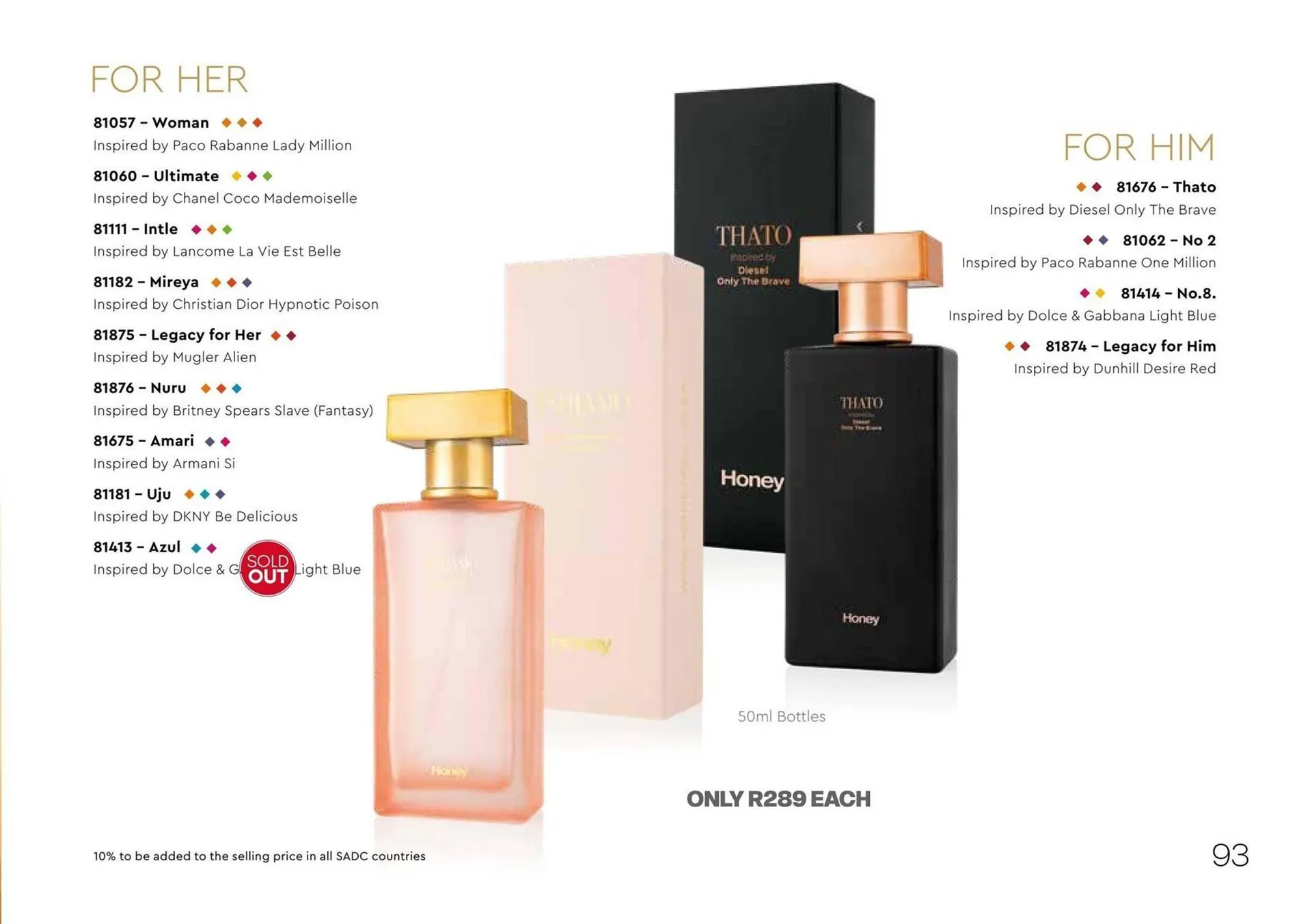 Honey Fashion Accessories catalogue from 1 October to 7 October 2025 - Catalogue Page 95