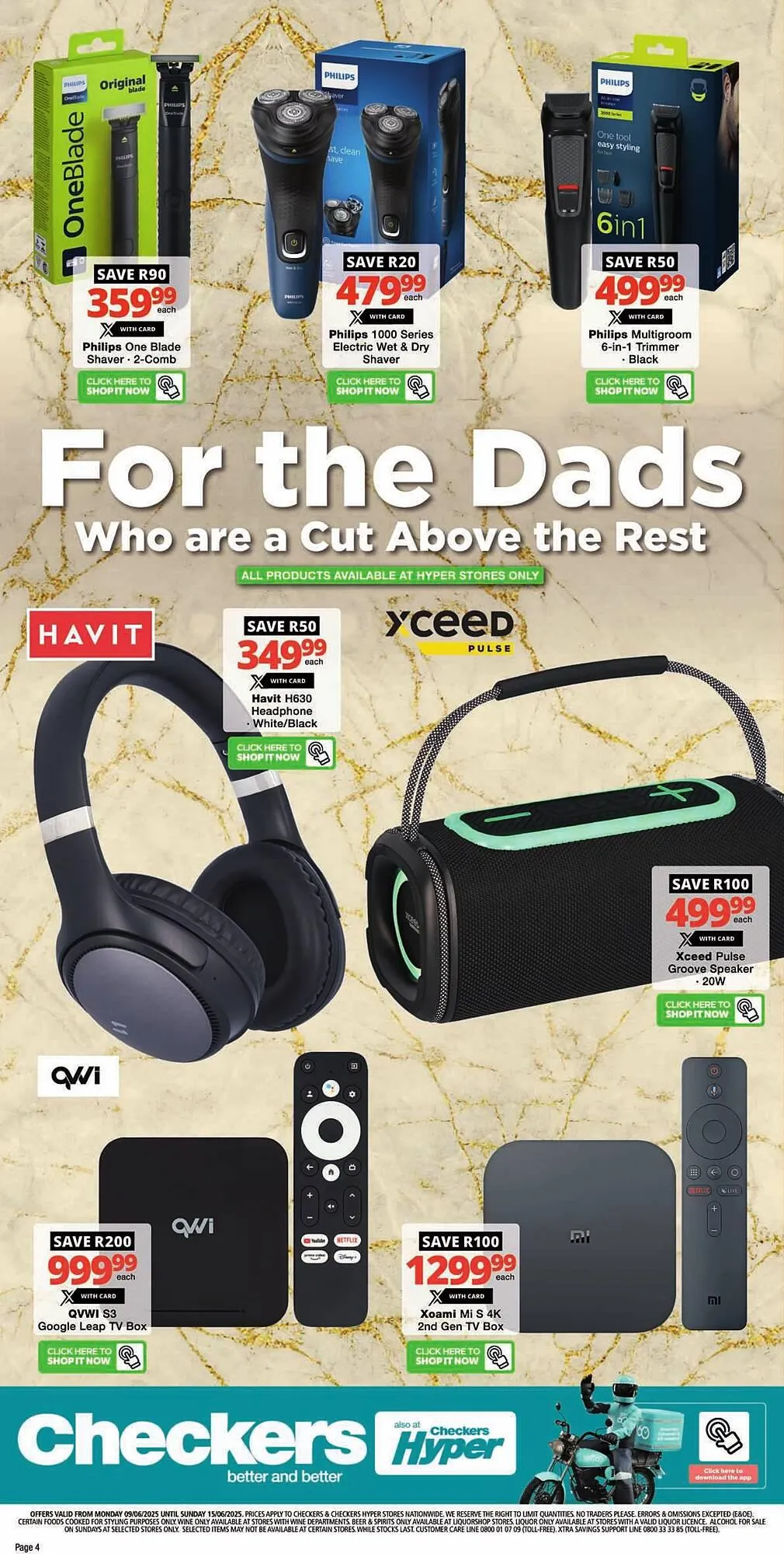 Checkers catalogue from 9 June to 16 June 2025 - Catalogue Page 4