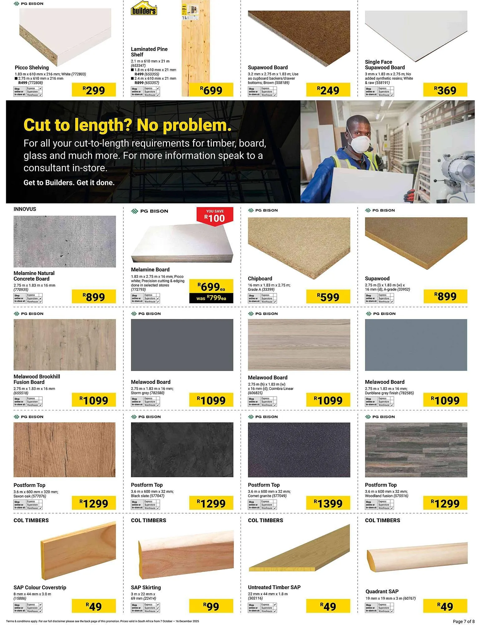 Builders Warehouse catalogue from 7 October to 16 December 2025 - Catalogue Page 6