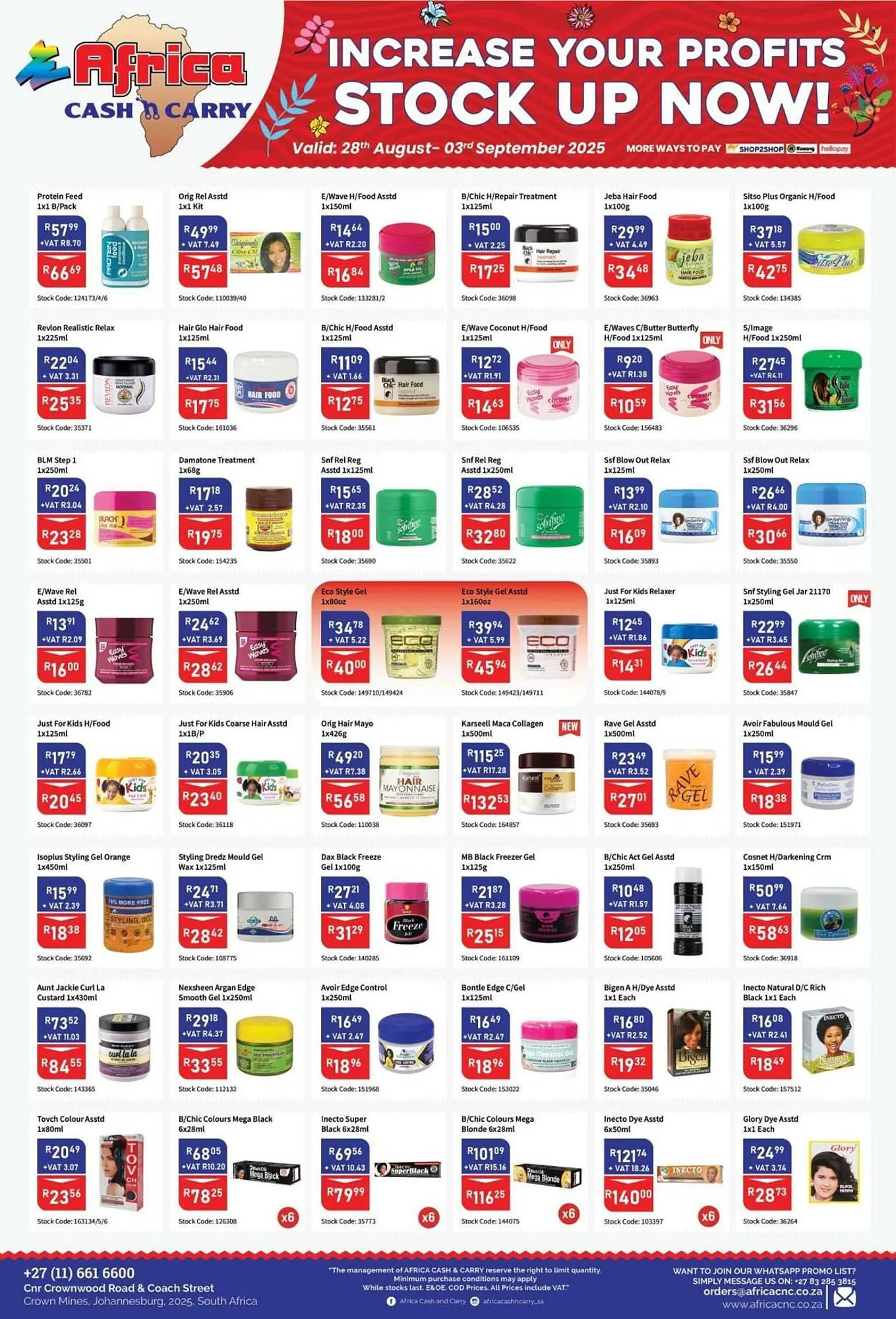 Africa Cash and Carry catalogue from 28 August to 3 September 2025 - Catalogue Page 2