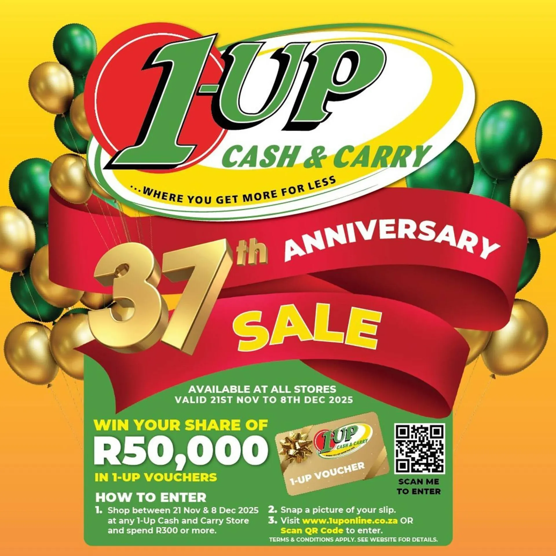 1UP catalogue from 21 November to 8 December 2025 - Catalogue Page 1