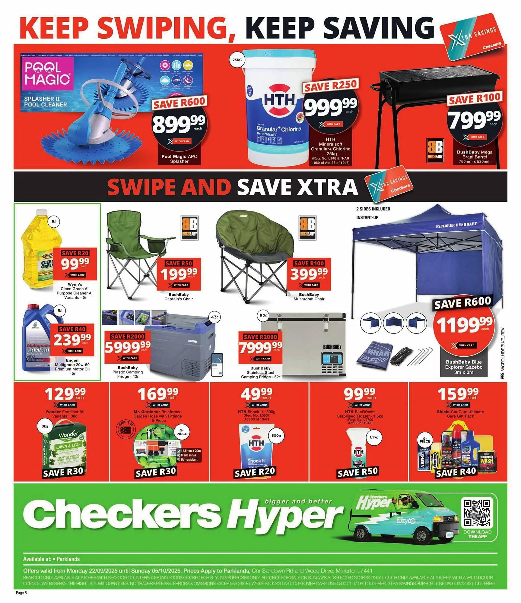 Checkers catalogue from 22 September to 5 October 2025 - Catalogue Page 8