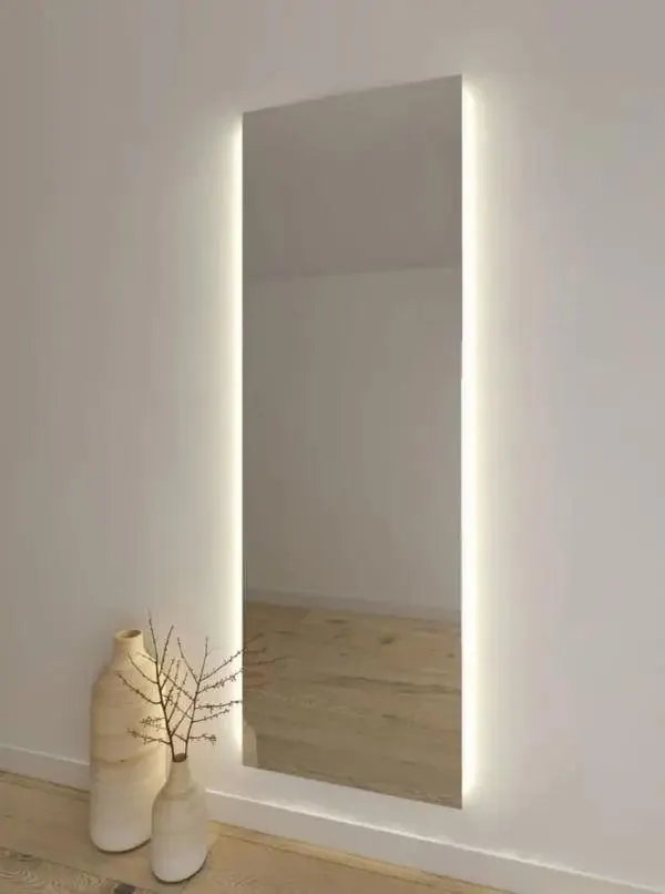 Emma Frameless Warm White Mirror 80x180cm