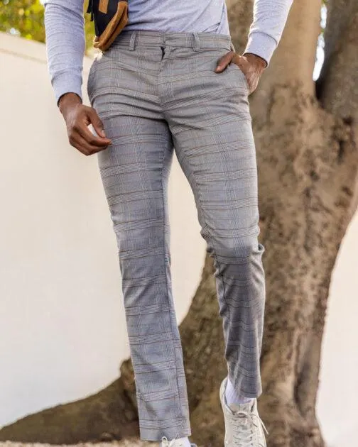 Men’s Check Trousers