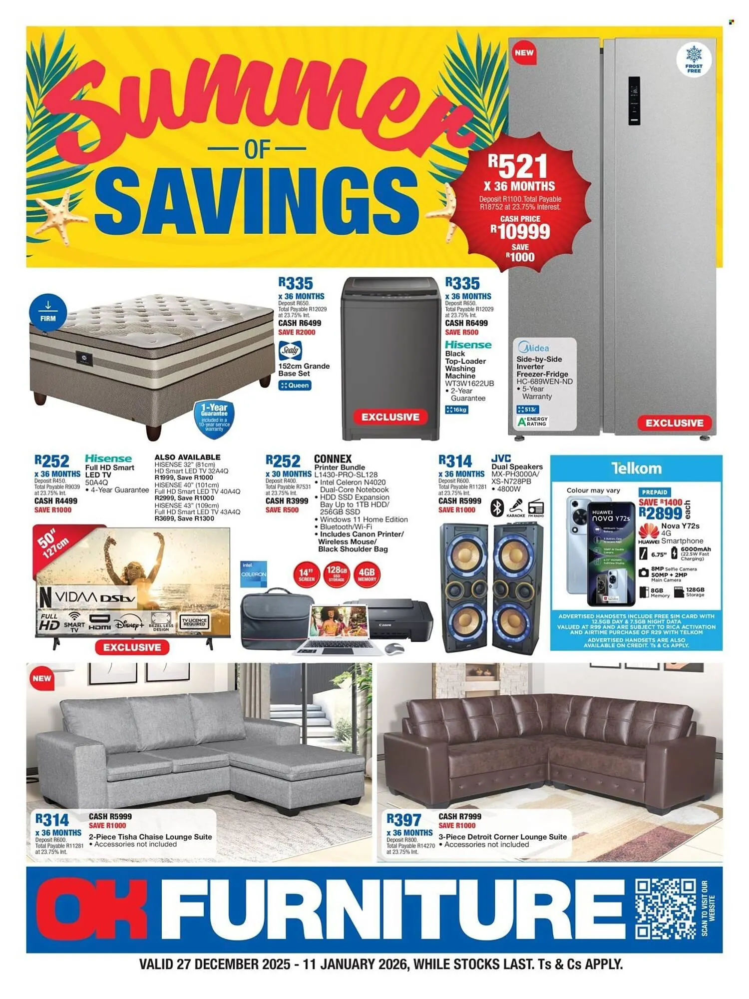 OK Furniture catalogue from 27 December to 11 January 2026 - Catalogue Page 1