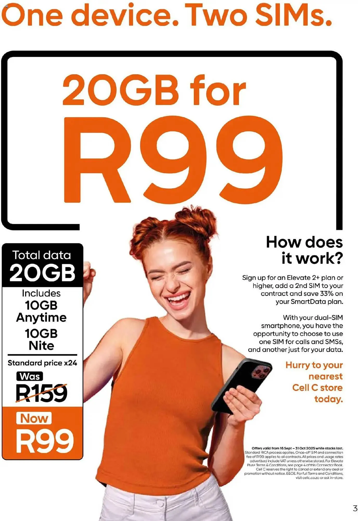 Cell C catalogue from 16 September to 31 October 2025 - Catalogue Page 3