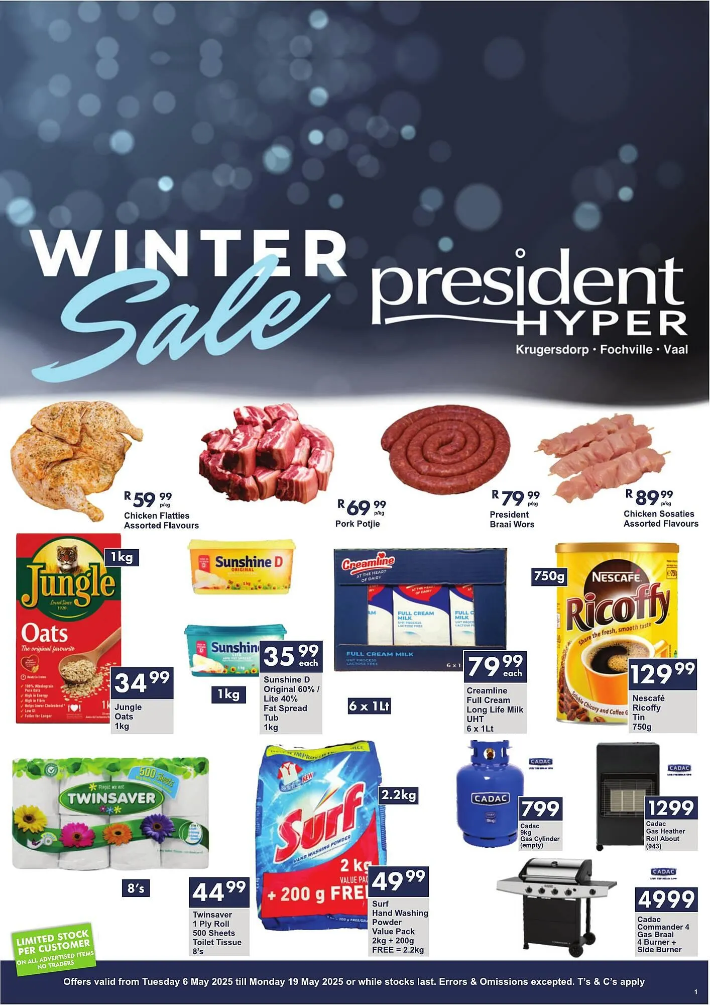 President Hyper catalogue from 6 May to 19 May 2025 - Catalogue Page 1