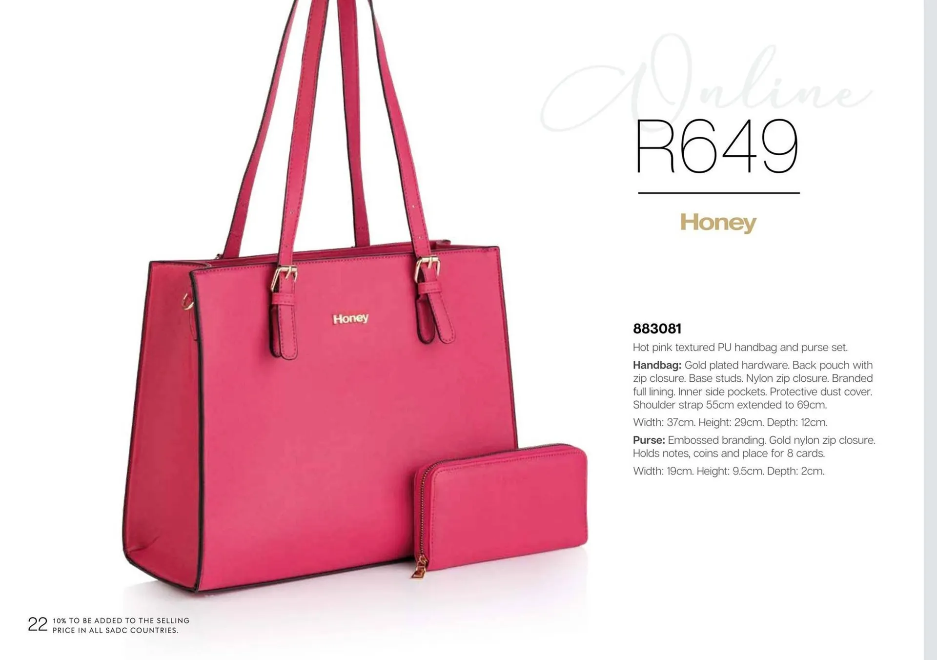 Honey Fashion Accessories catalogue from 15 April to 21 April 2025 - Catalogue Page 24
