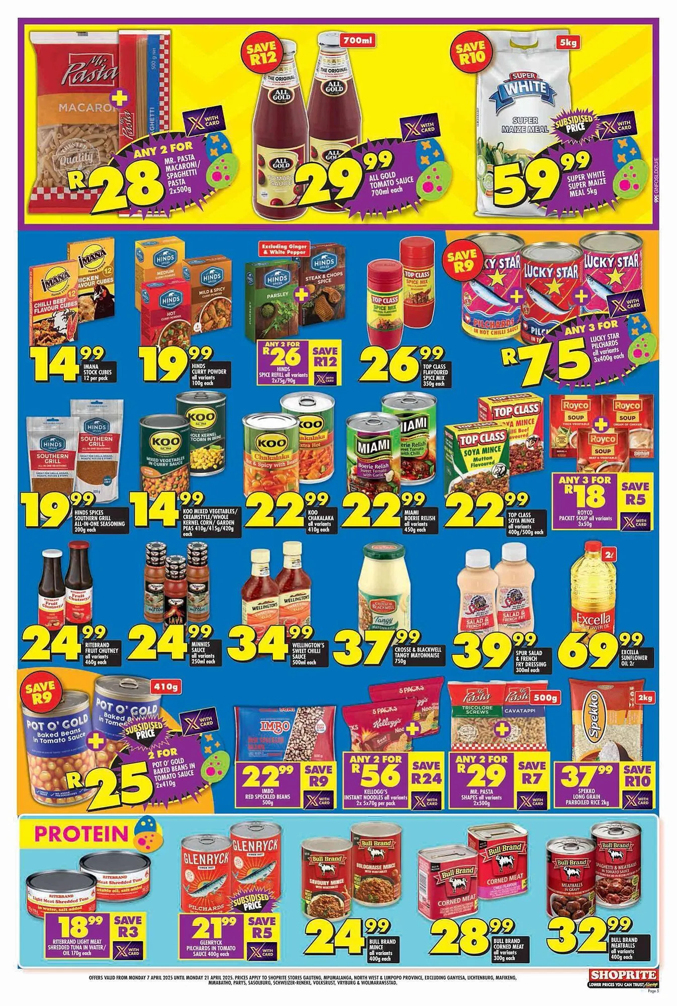 Shoprite catalogue from 7 April to 21 April 2025 - Catalogue Page 5