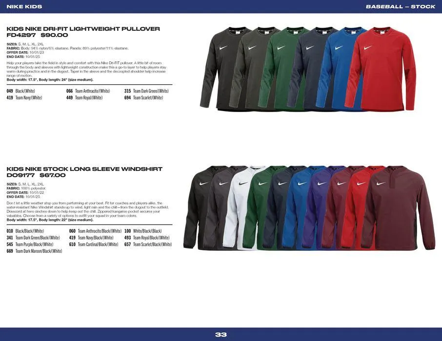 Nike Kids from 14 June to 31 December 2024 - Catalogue Page 33