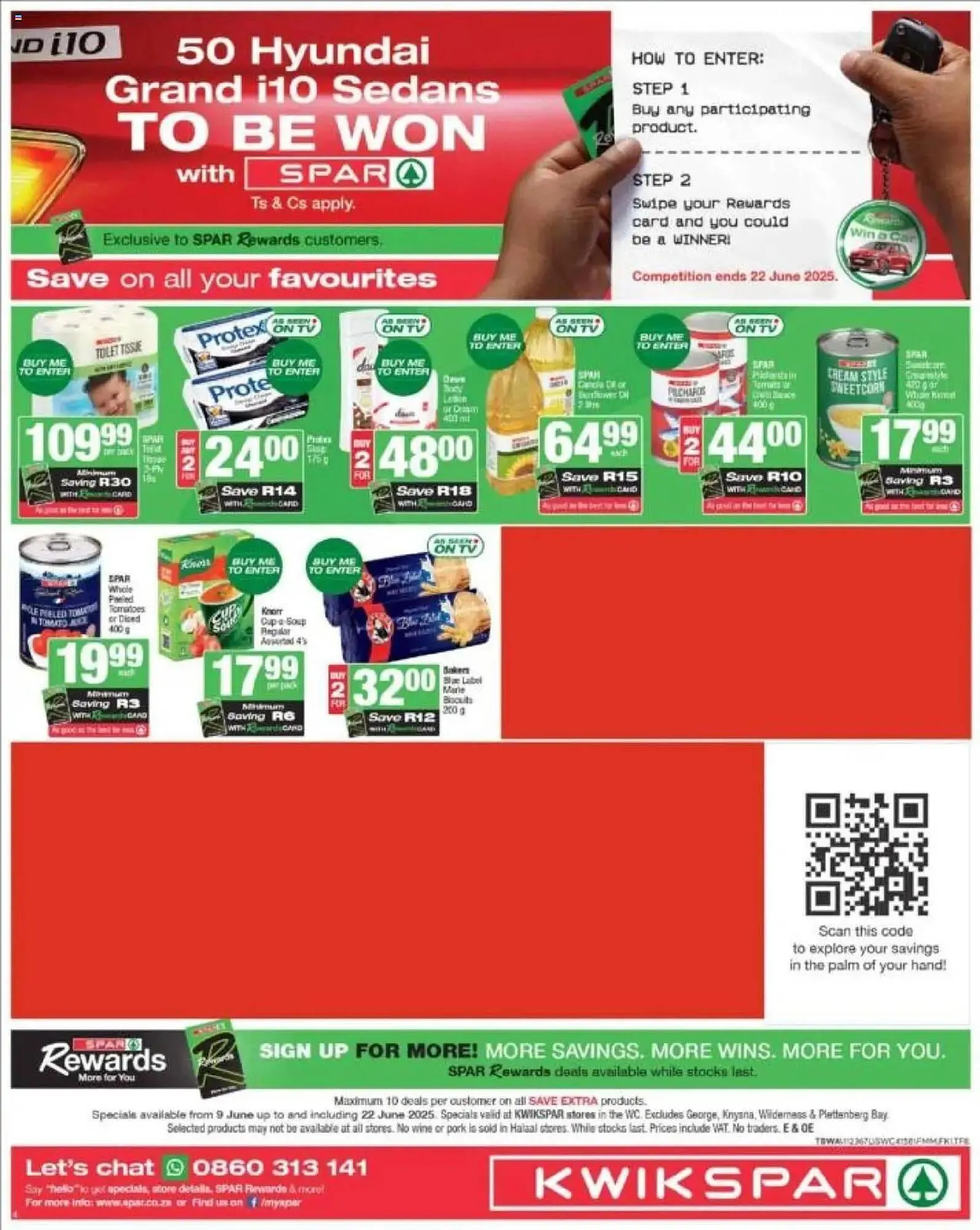 KwikSpar catalogue from 9 June to 22 June 2025 - Catalogue Page 1