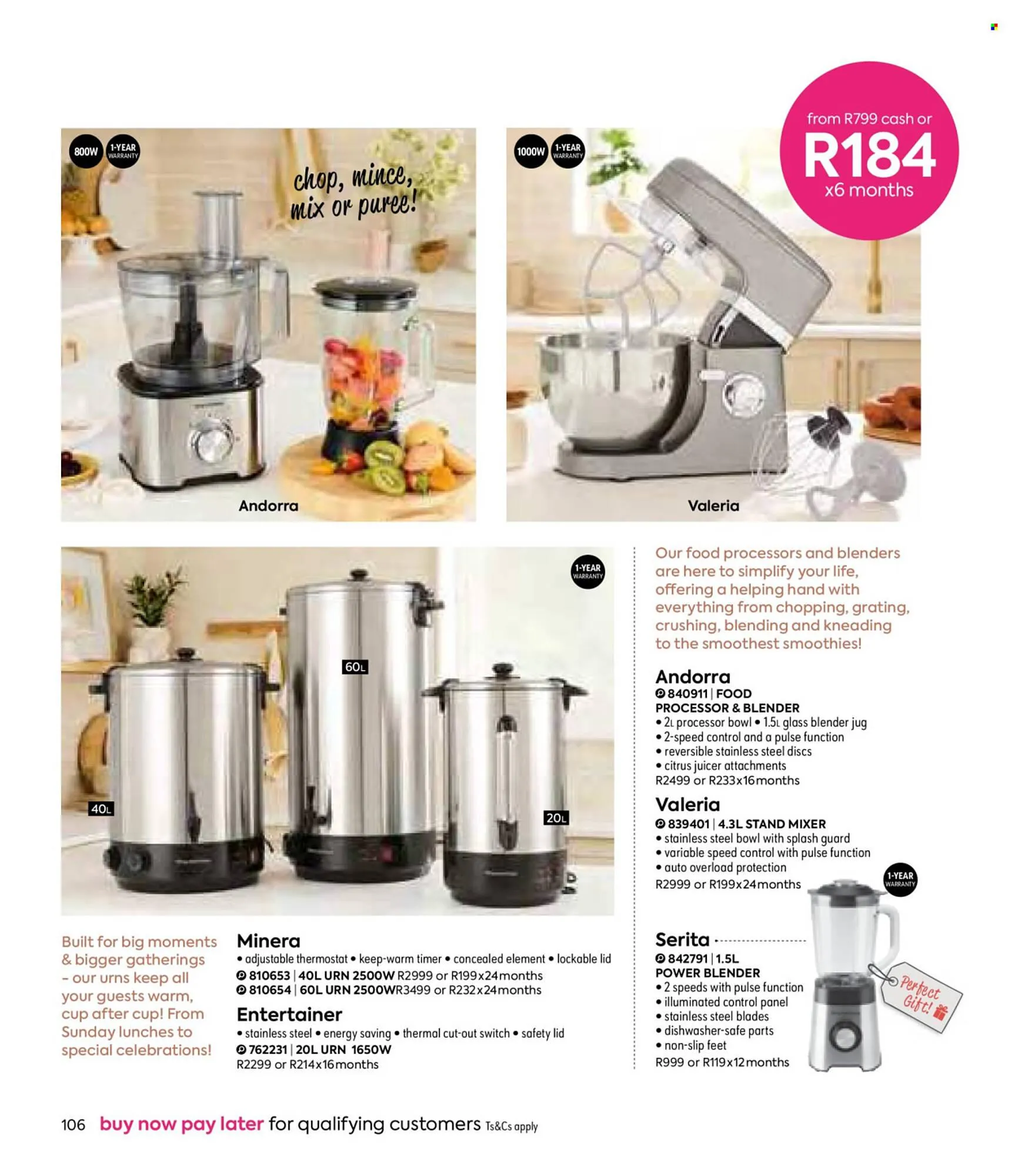 HomeChoice catalogue from 1 November to 31 December 2025 - Catalogue Page 106